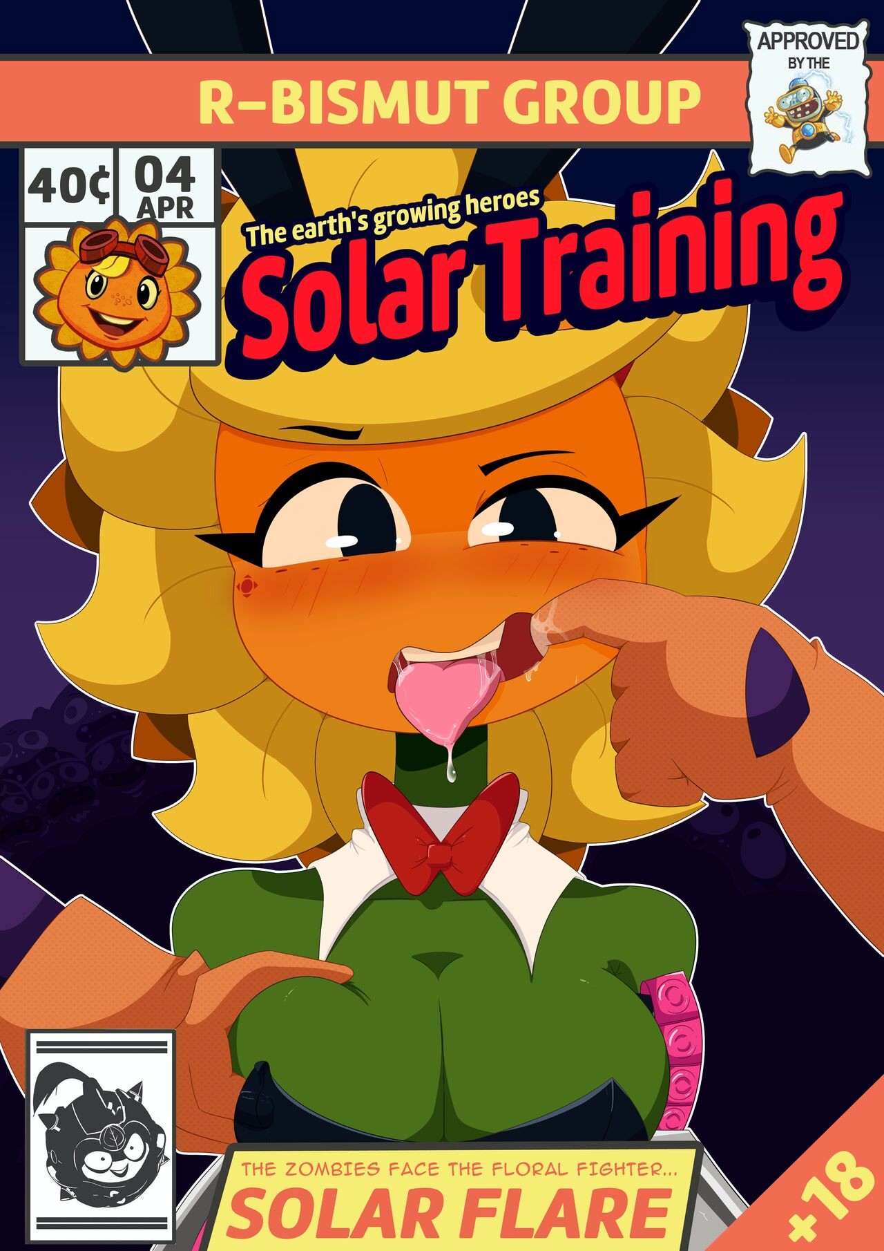 Plants vs zombies solar flare porn