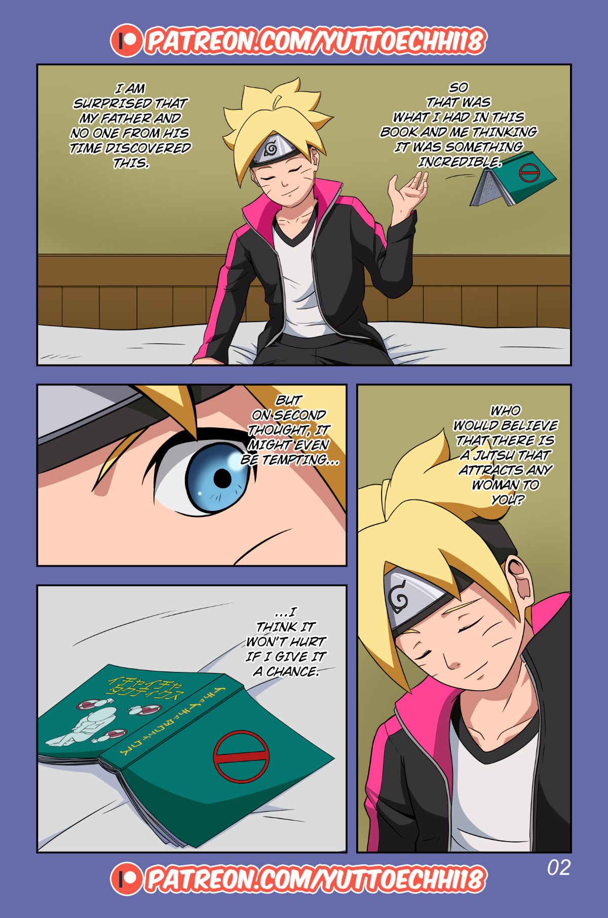 Boruto's erotic adventure chapter 3