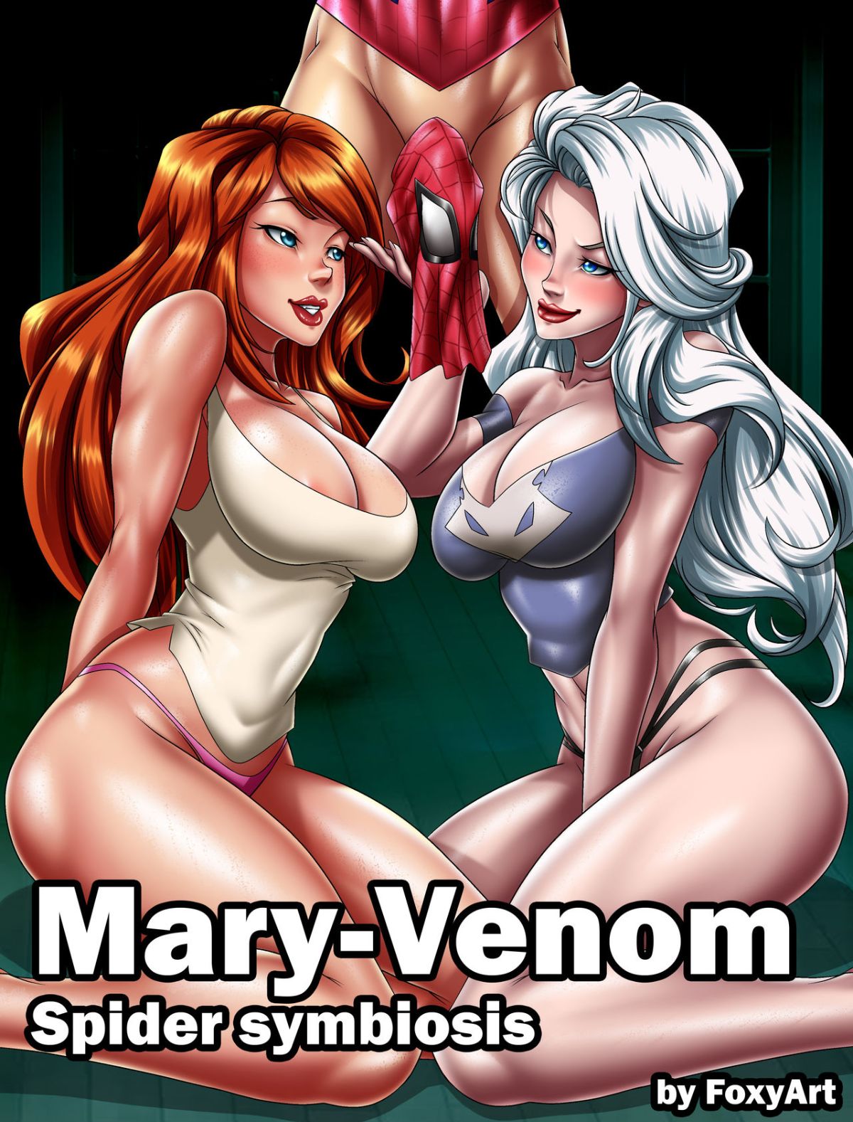 Mary-Venom - Spider Symbiosis Hentai english 01