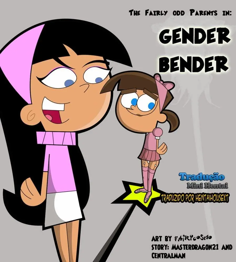 Gender Bender I (Os Padrinhos Mágicos) [FairyCosmo] - English - Porn Comic