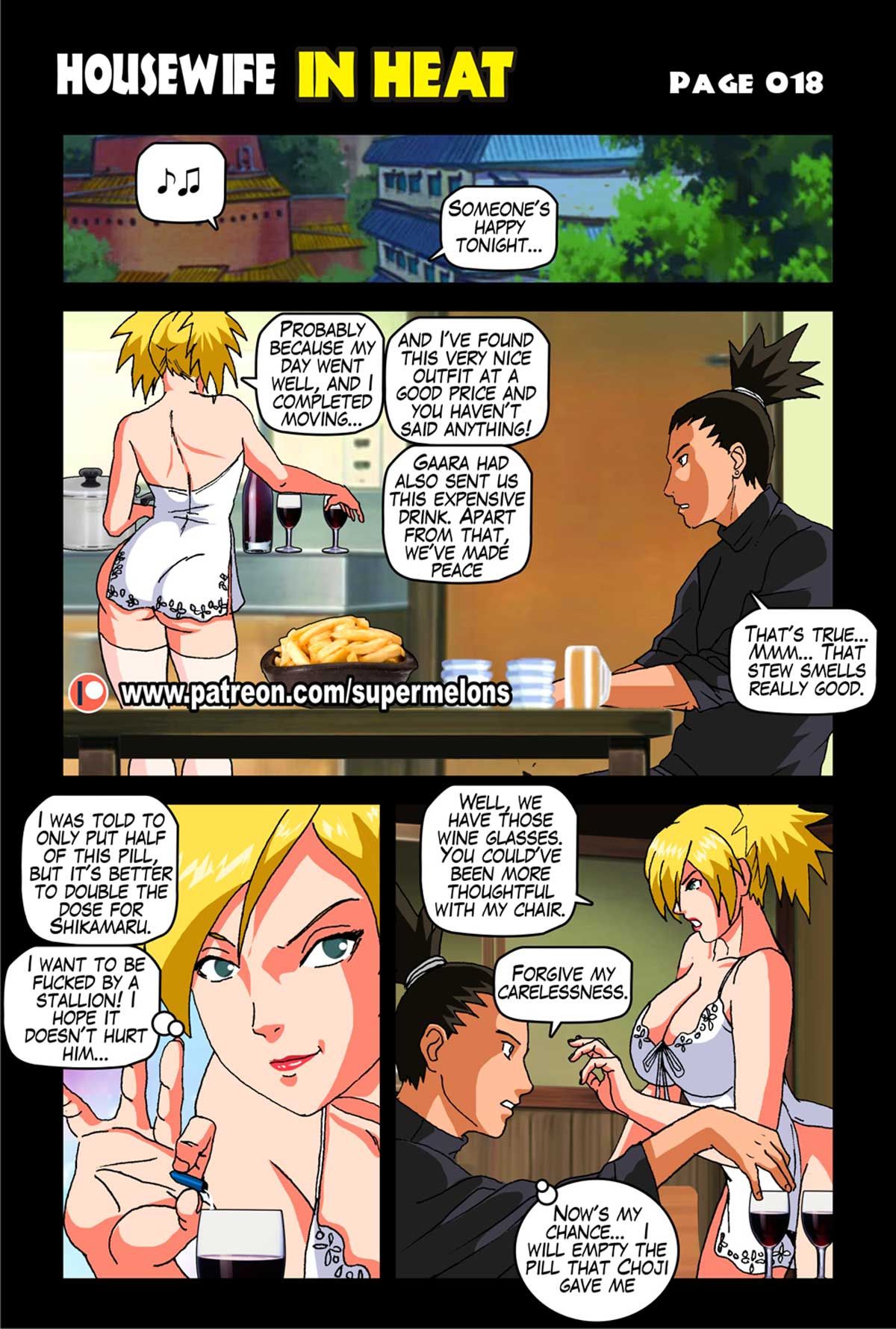 Housewife In Heat (Naruto) Hentai english 21
