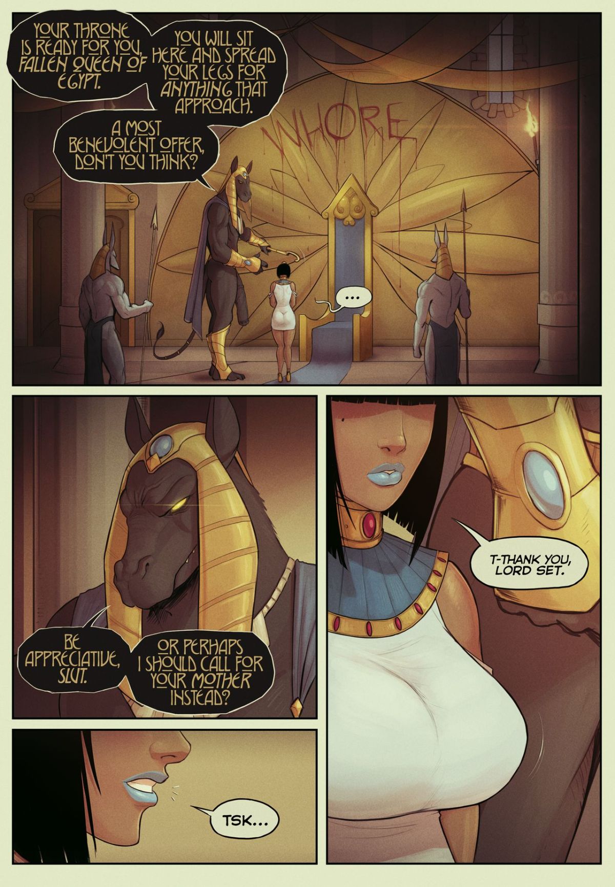 In the Shadow of Anubis 3 Ch 1 Hentai english 10