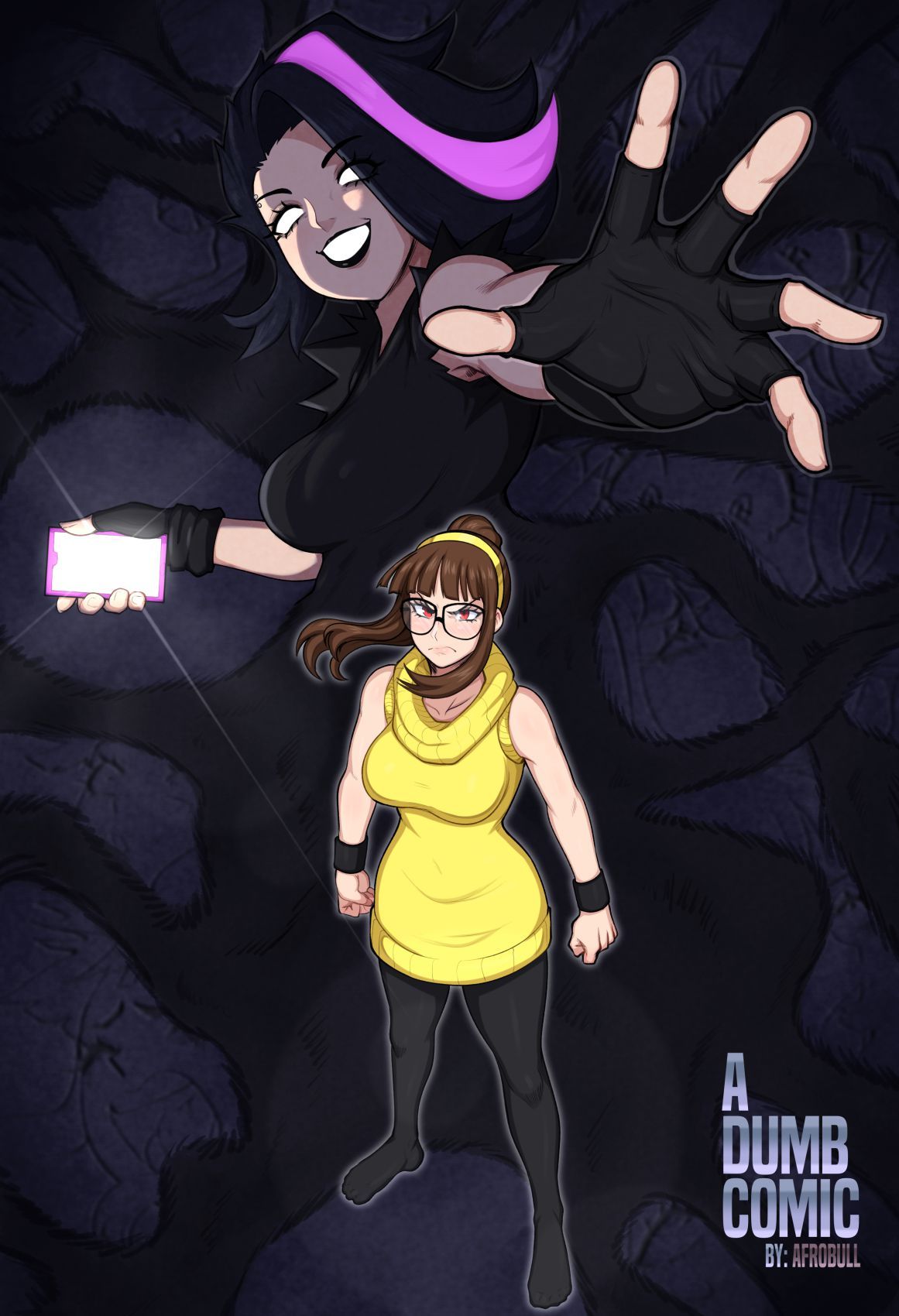 A dumb comic afrobull