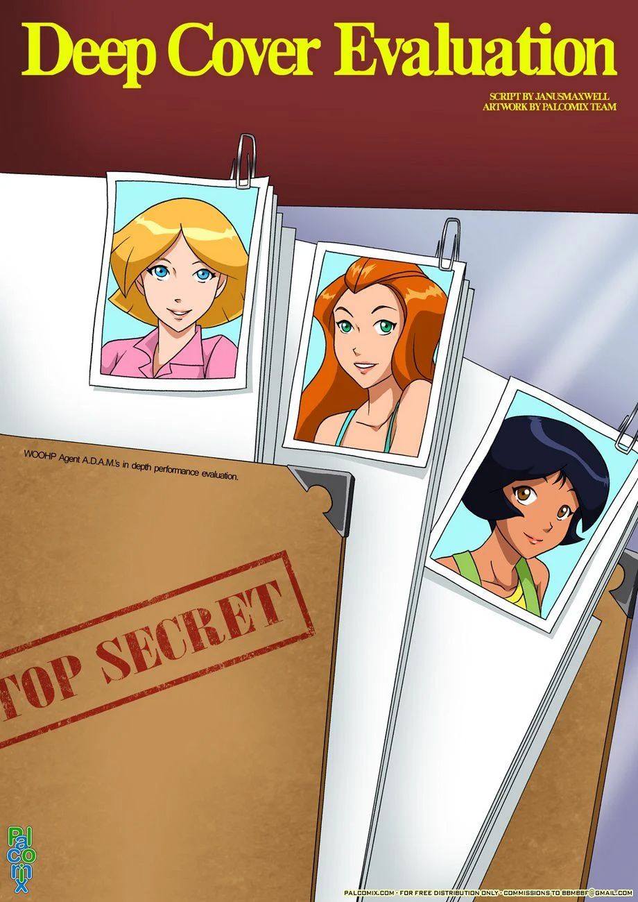 Deep Cover Evaluation (Totally Spies) Hentai english 01