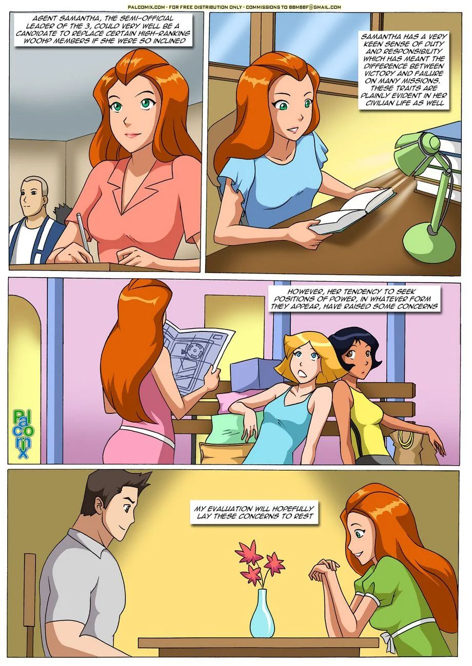 Deep Cover Evaluation (Totally Spies) Hentai english 07