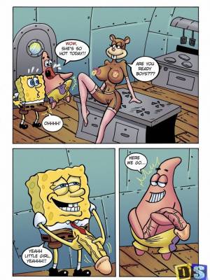 Spongebob and Sandy