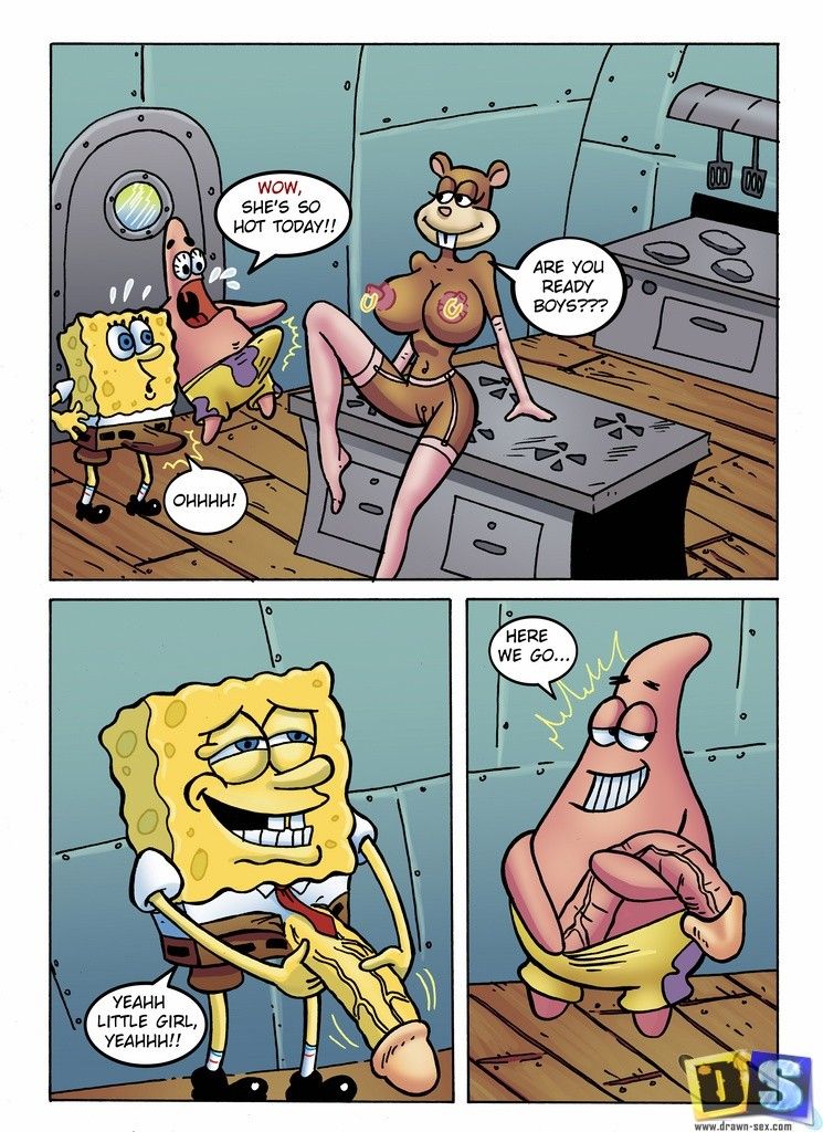 Fucking In The Kitchen SpongeBob Hentai english 02