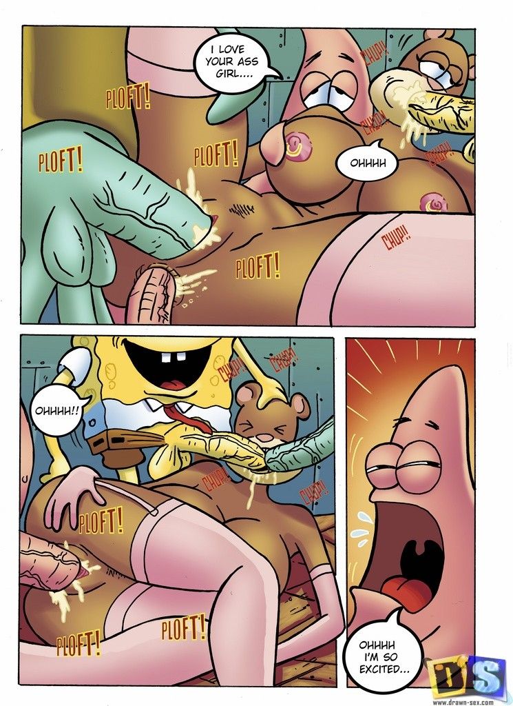 Spongebob Xxx Toons - Fucking In The Kitchen SpongeBob Hentai english 08 - Porn Comic
