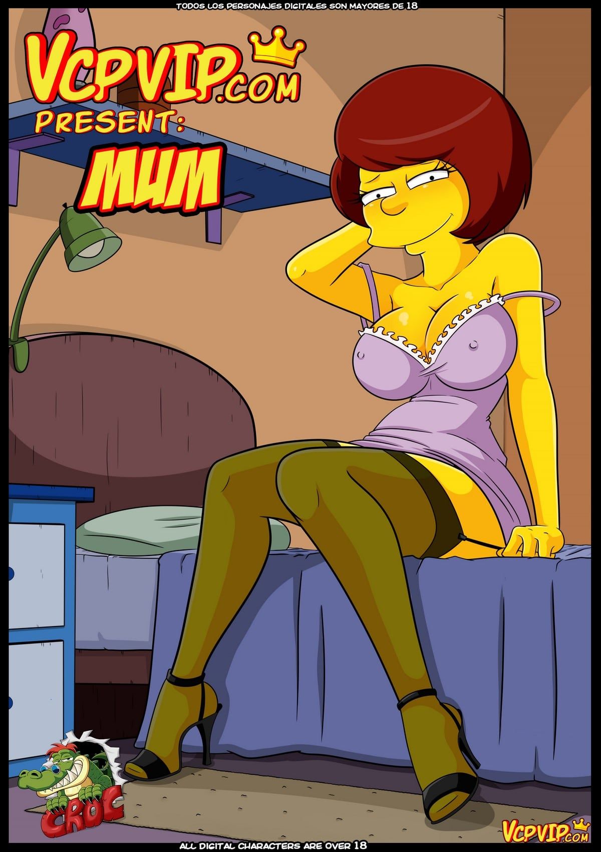 Mum The Simpsons Hentai english 01