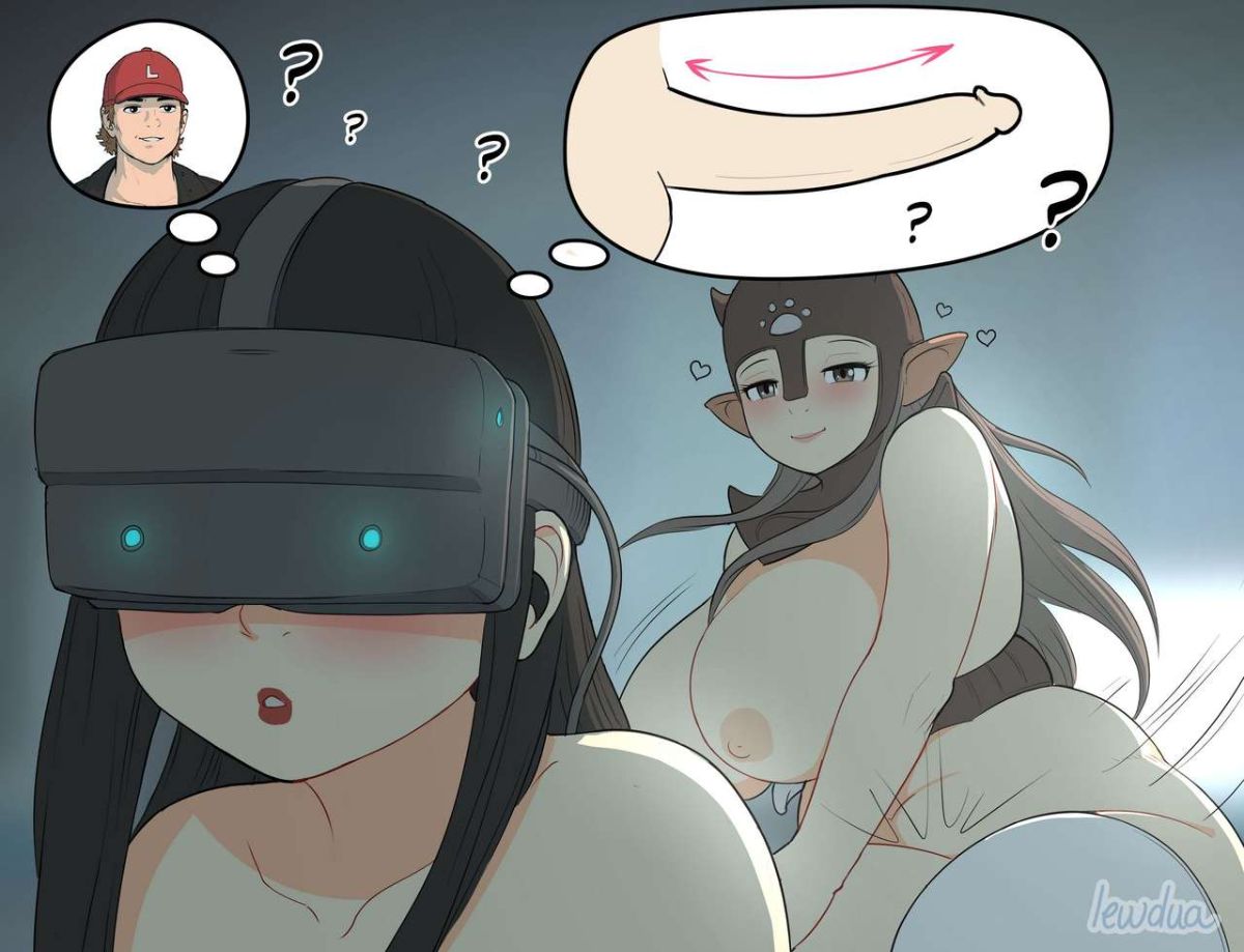 VR game - Alice and Natasha Hentai english 34