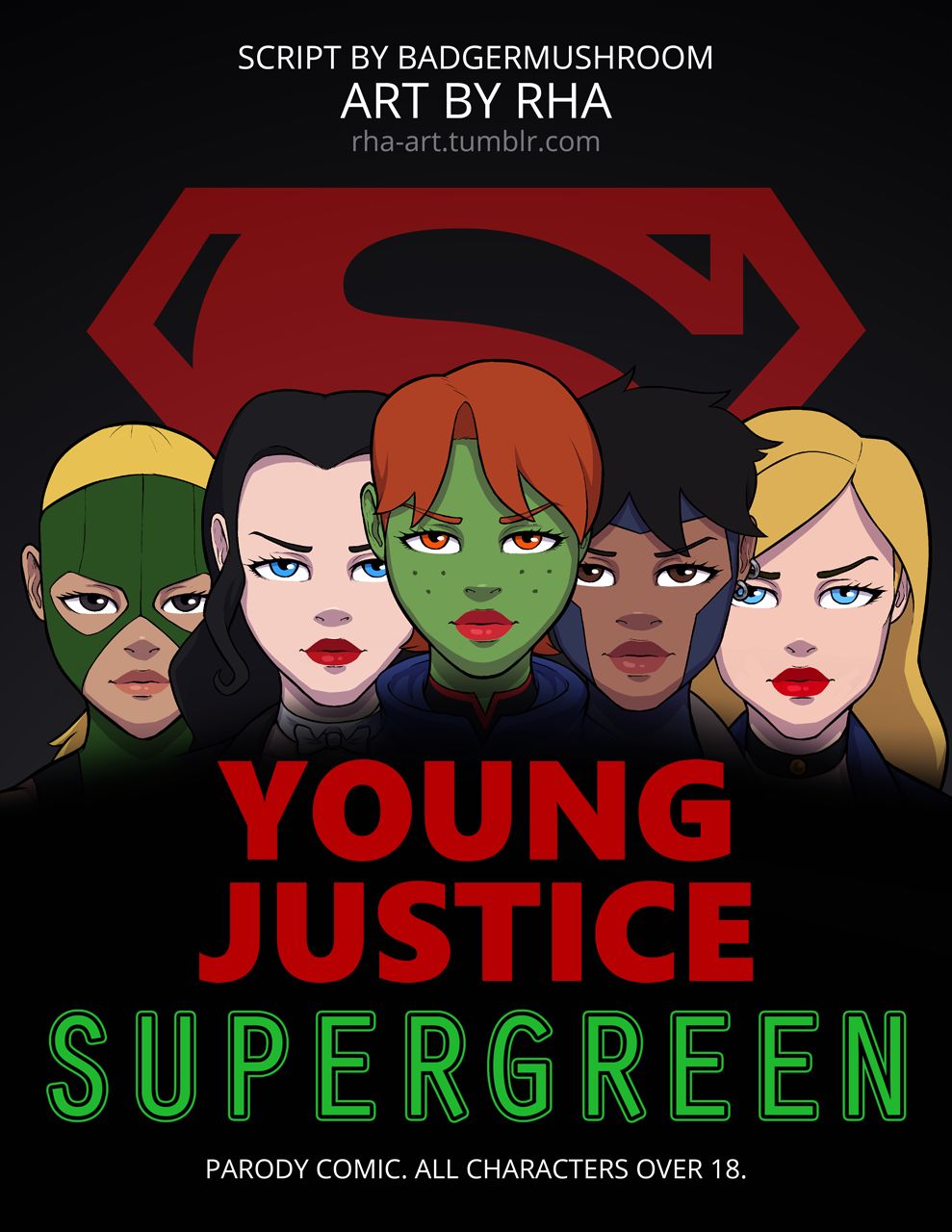 Young Justice: Supergreen Hentai english 01