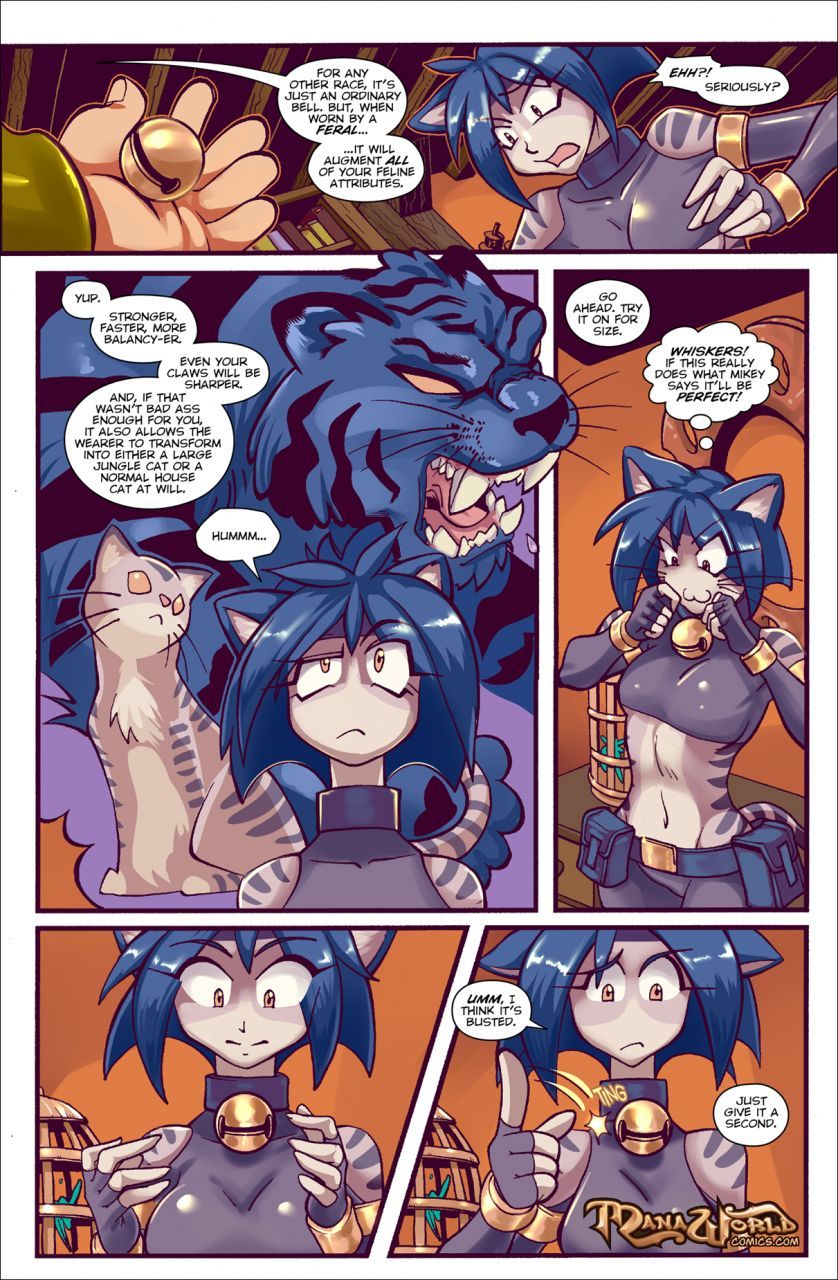 Catgirl hentai comics