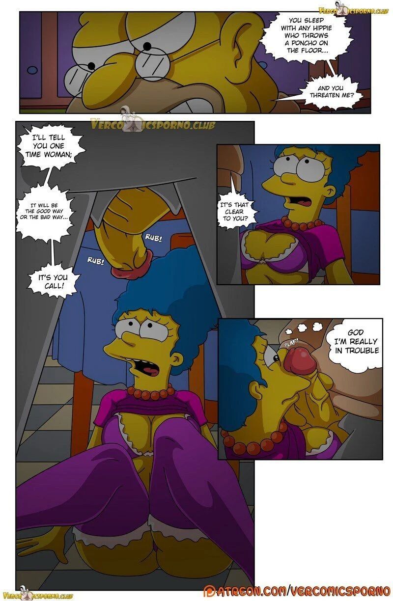 Comic porno simpson el abuelo