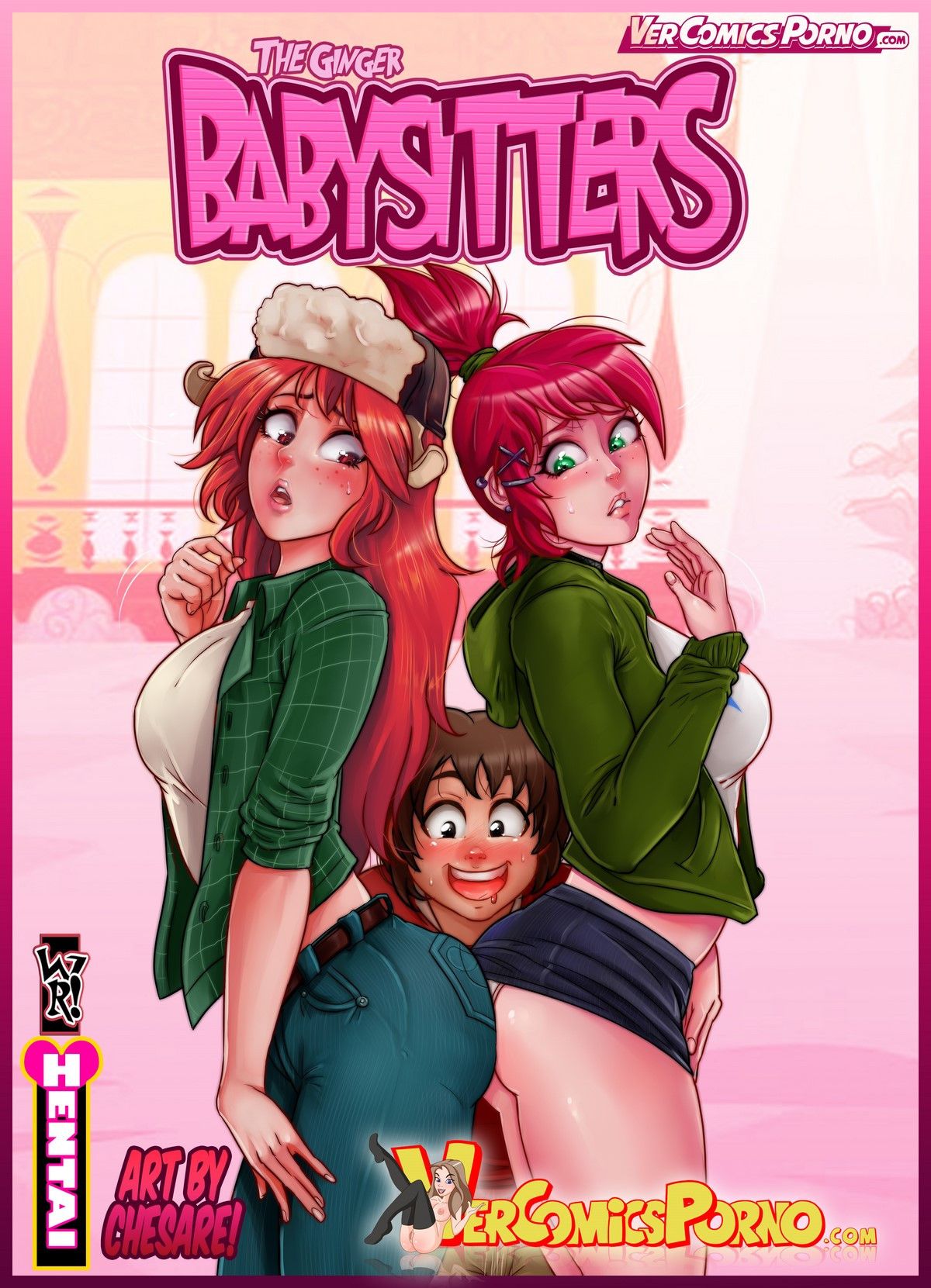 The Ginger Babysitters part 1 Hentai english 01