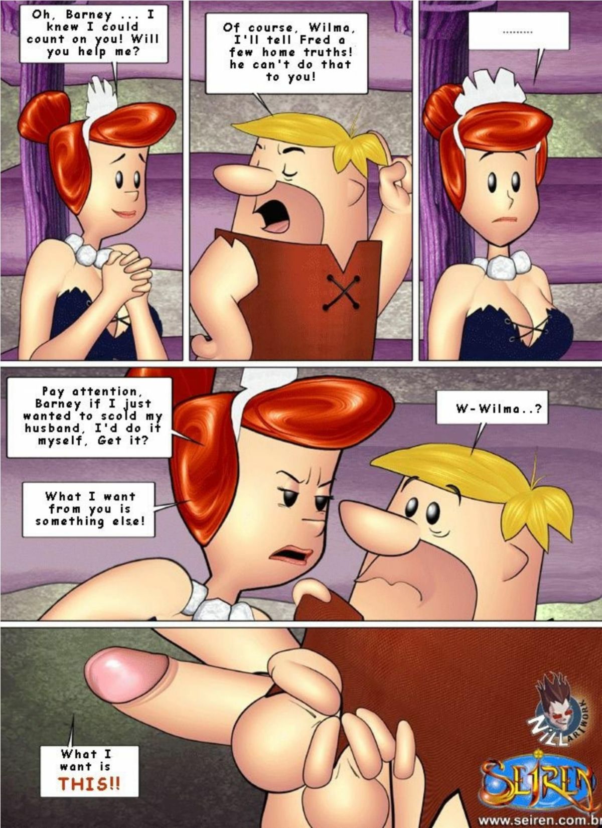 Порно комикс флинстоуны фото 72