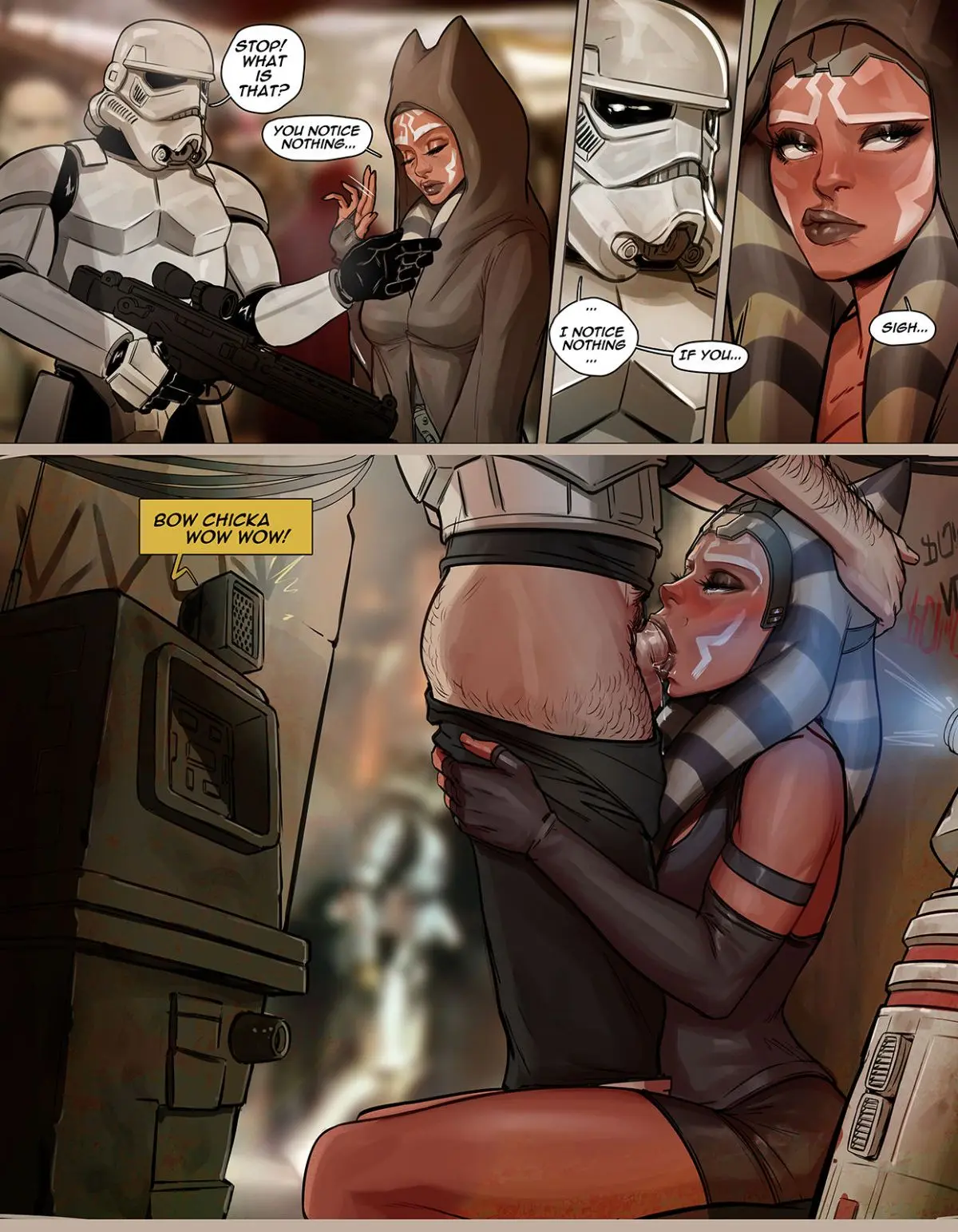 Star wars ahsoka porn comics