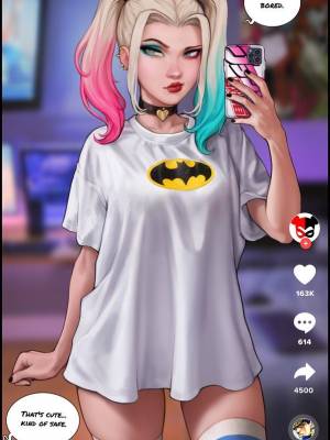 Harley Quinn tries to ruin NNN! Hentai english 02