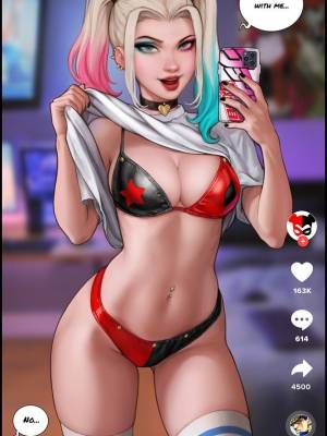 Harley Quinn tries to ruin NNN! Hentai english 04