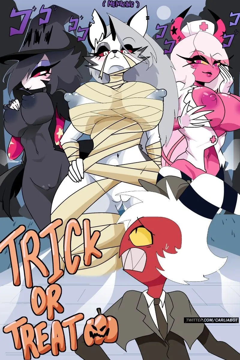 Moxxies Trick or Treat (Helluva Boss) [Carliabot] - English - Porn Comic