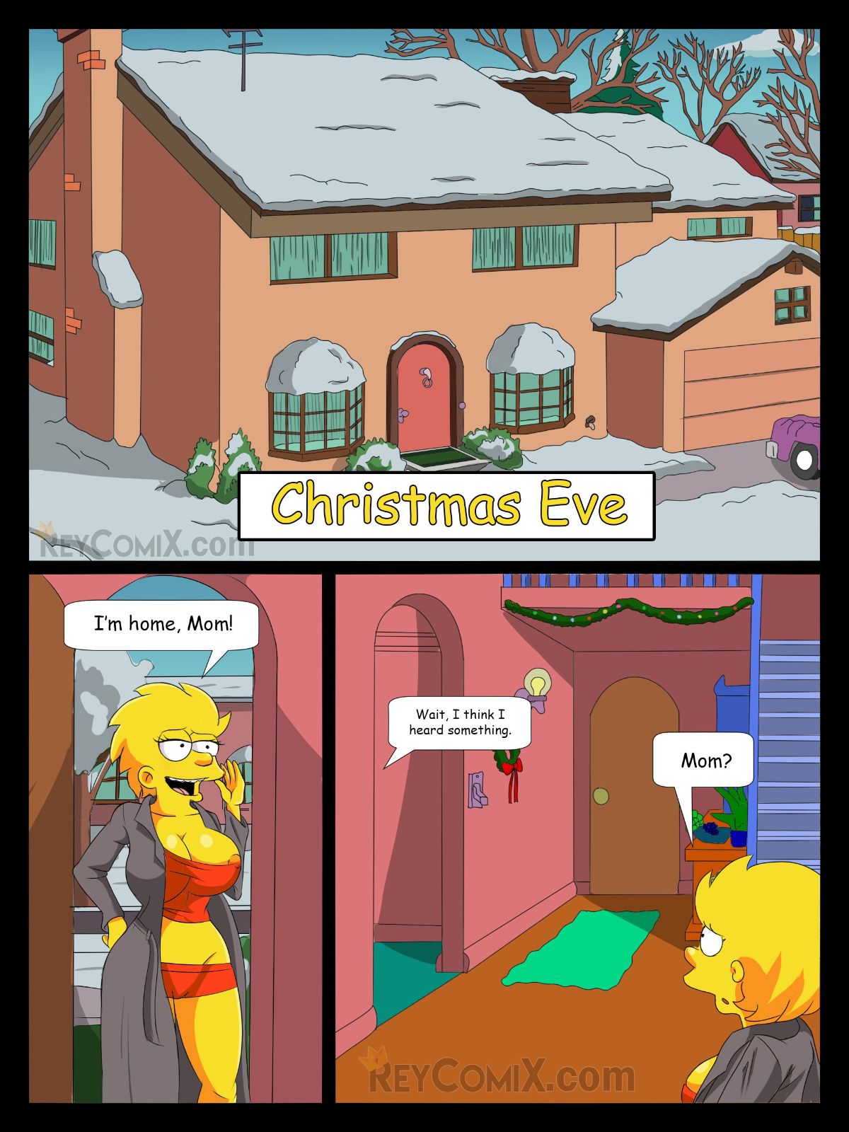 Family Christmas Simpsons Hentai english 02