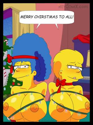 Family Christmas Simpsons Hentai english 12