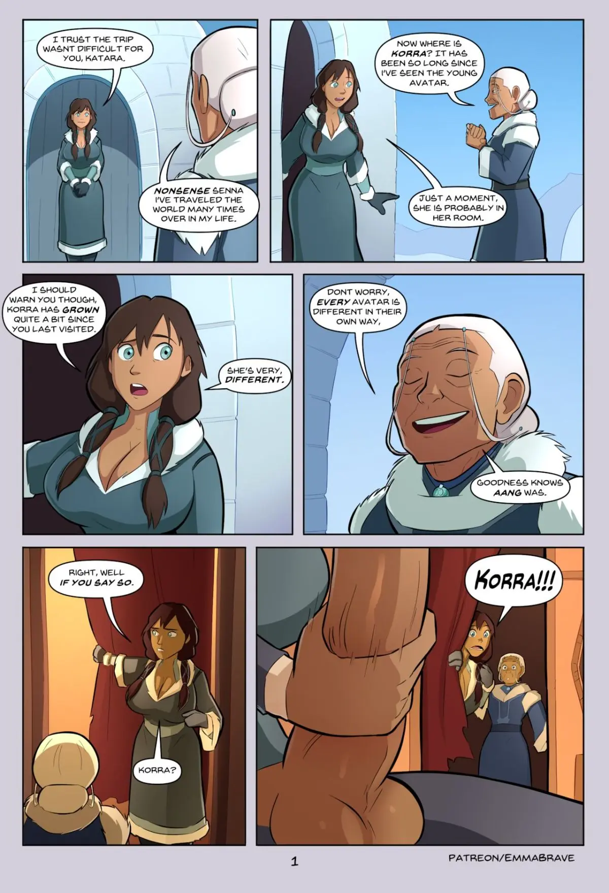 Korra: Book One (The Legend of Korra) [EmmaBrave] - English - Porn Comic