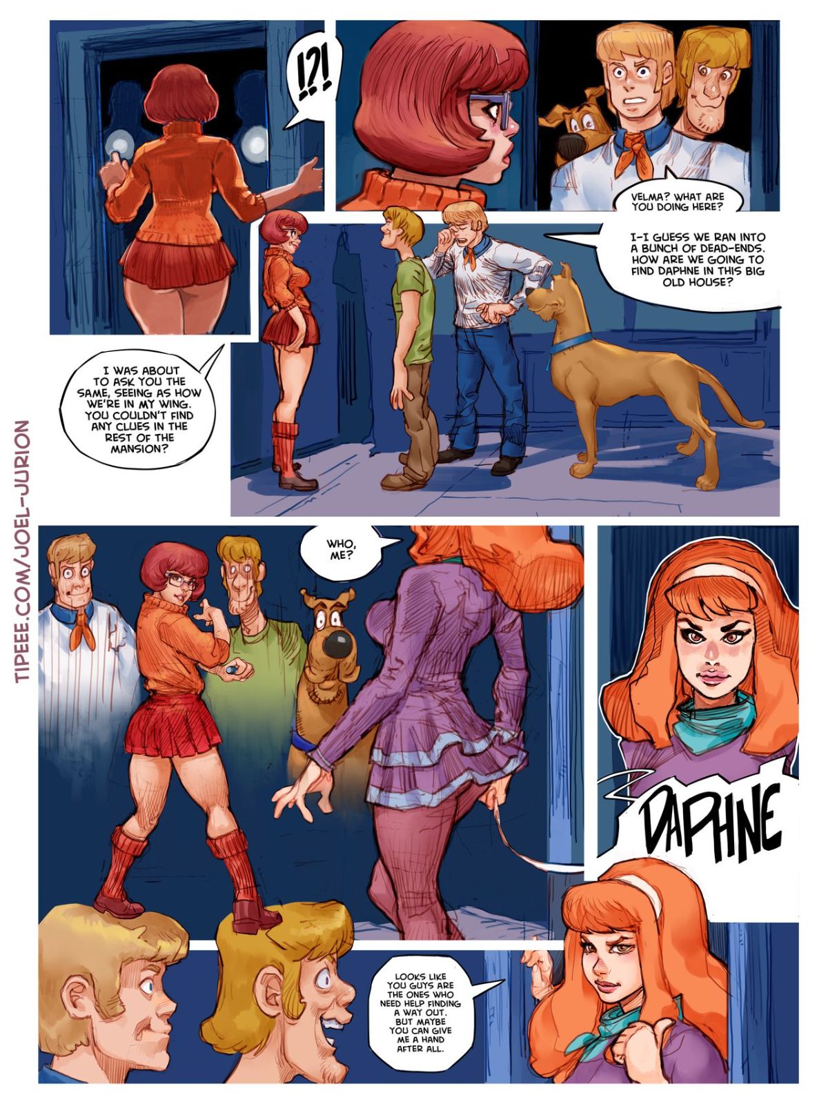Scooby doo hentai comic