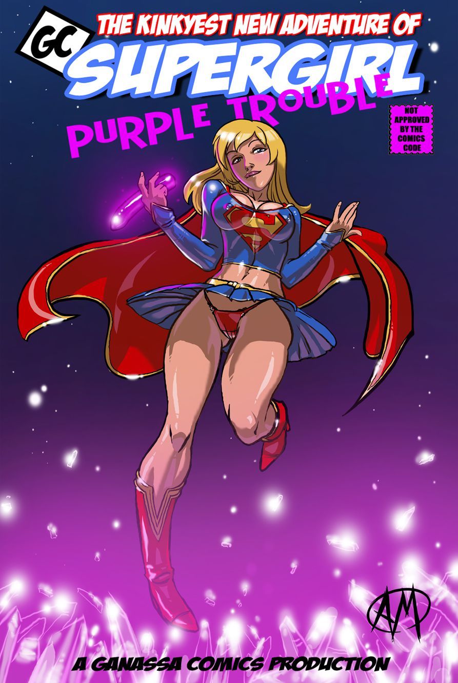 Supergirl Porn Mini Skirt - Purple Trouble (Supergirl) [Ganassa] - English - Porn Comic
