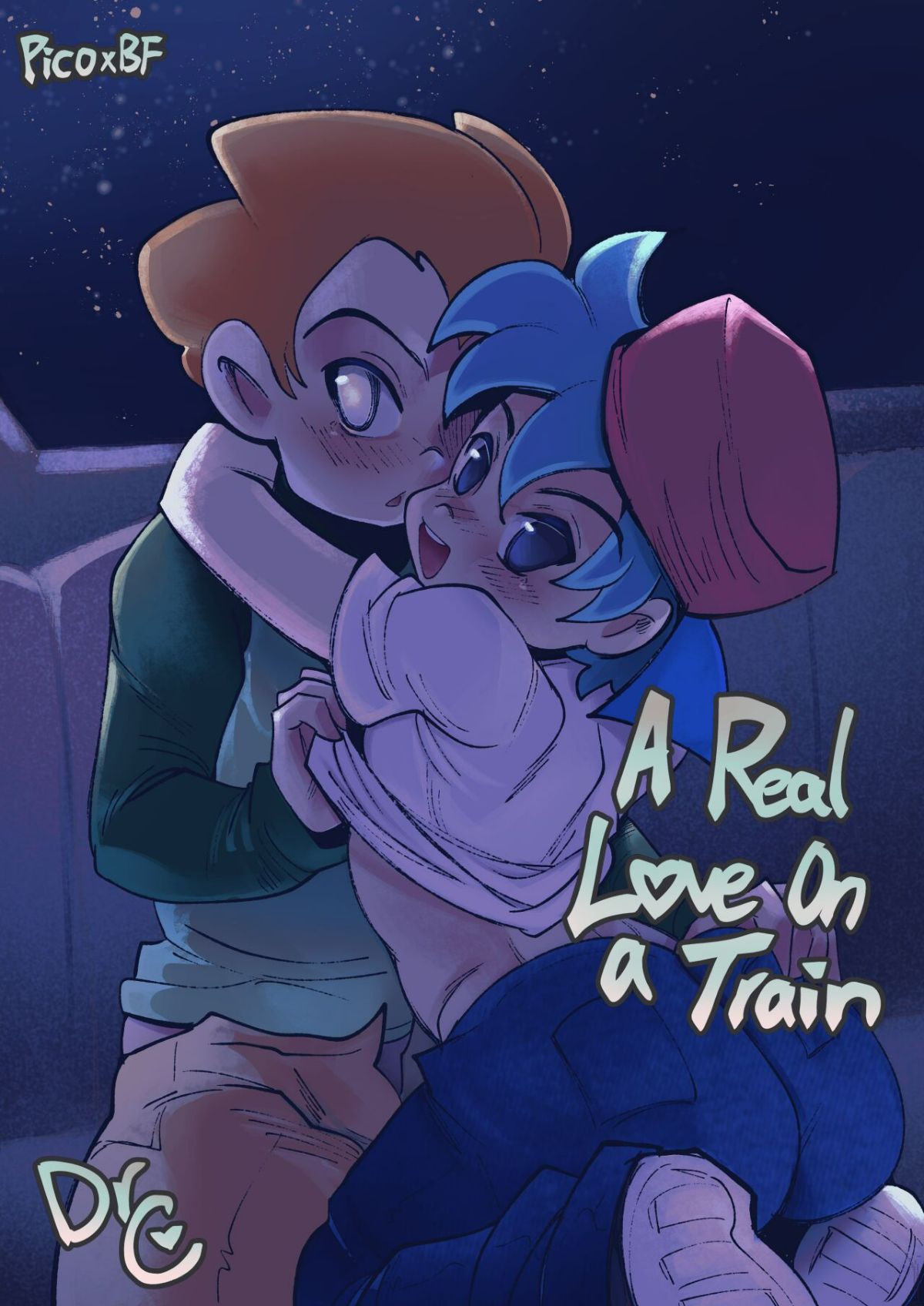 A Real Love on a Train Hentai english 01