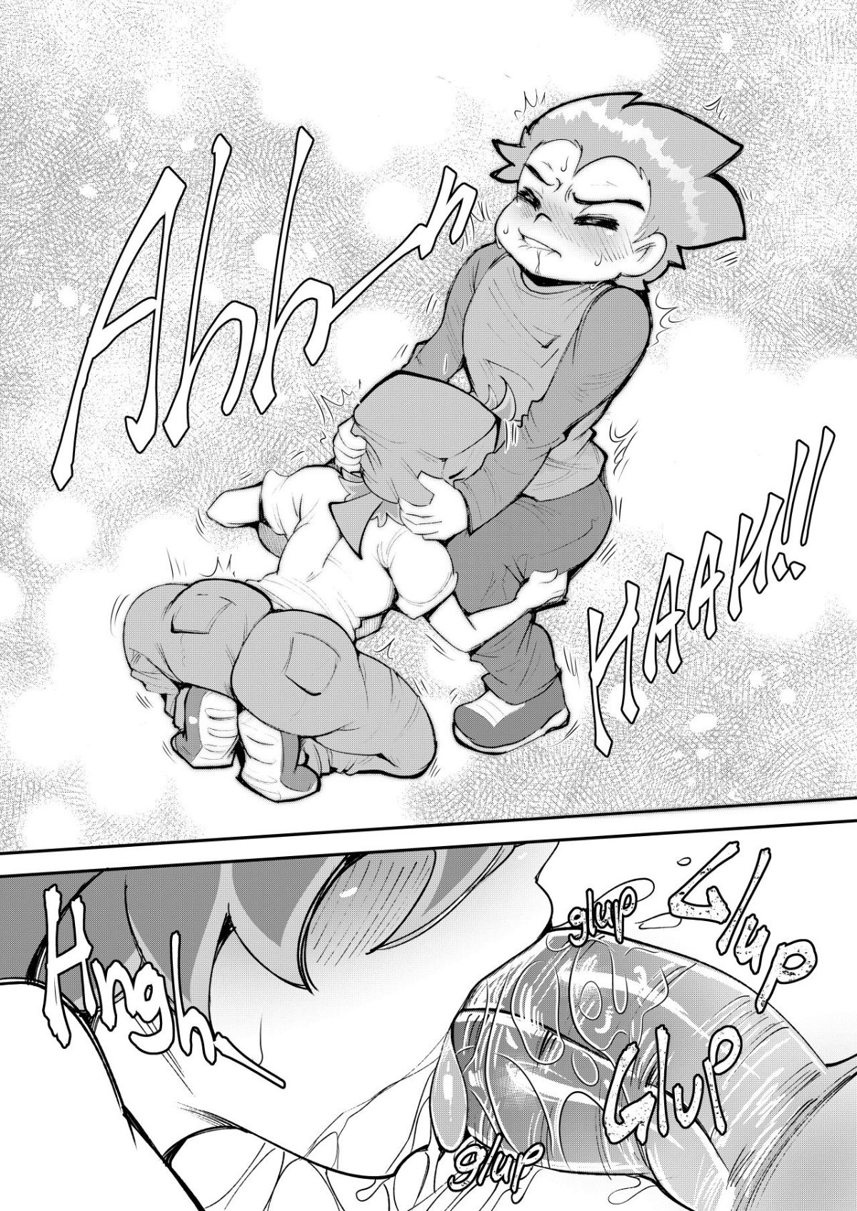 Pico X Bf: A Real Love On A Train Comic Dub