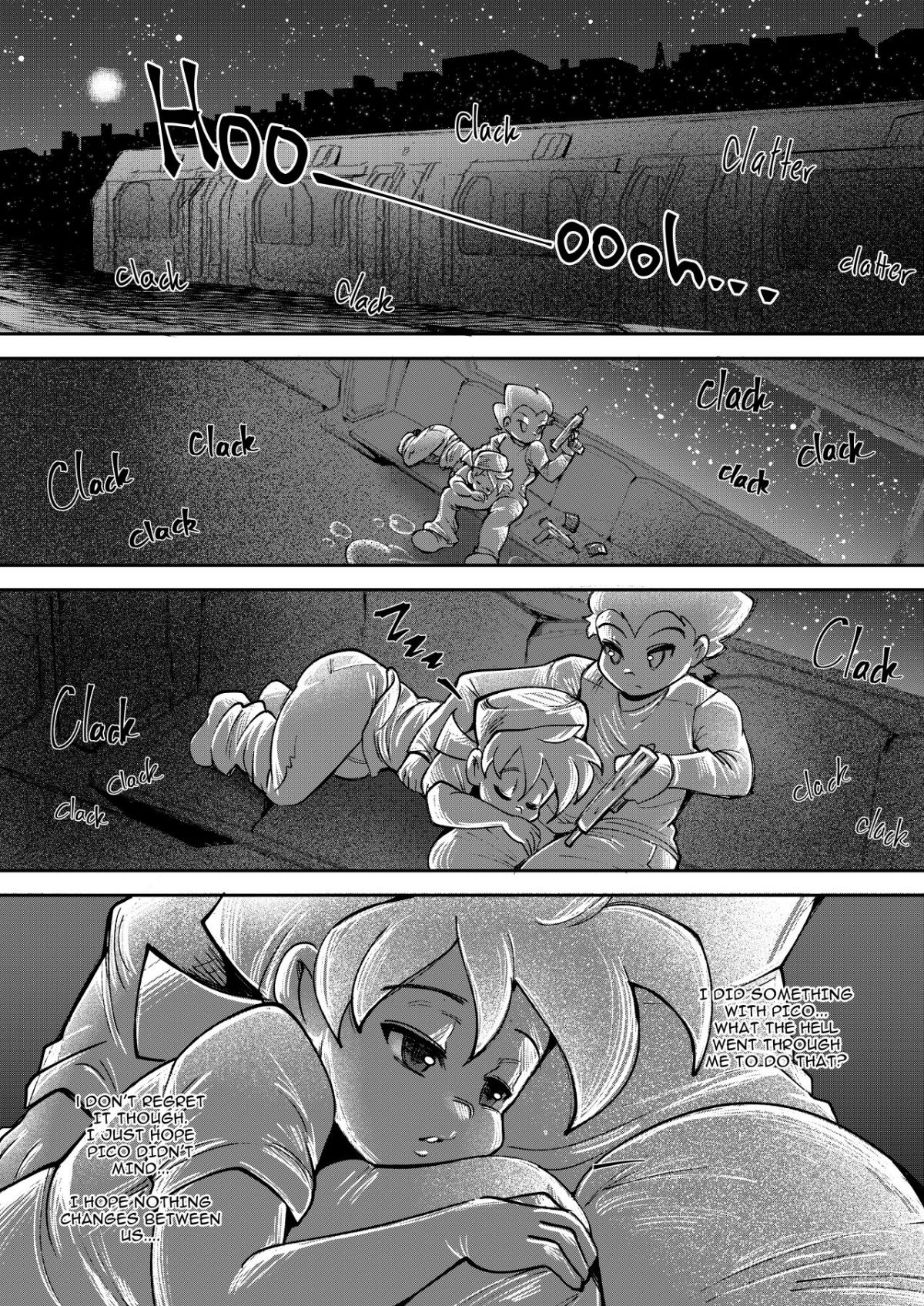 Pico X Bf: A Real Love On A Train Comic Dub