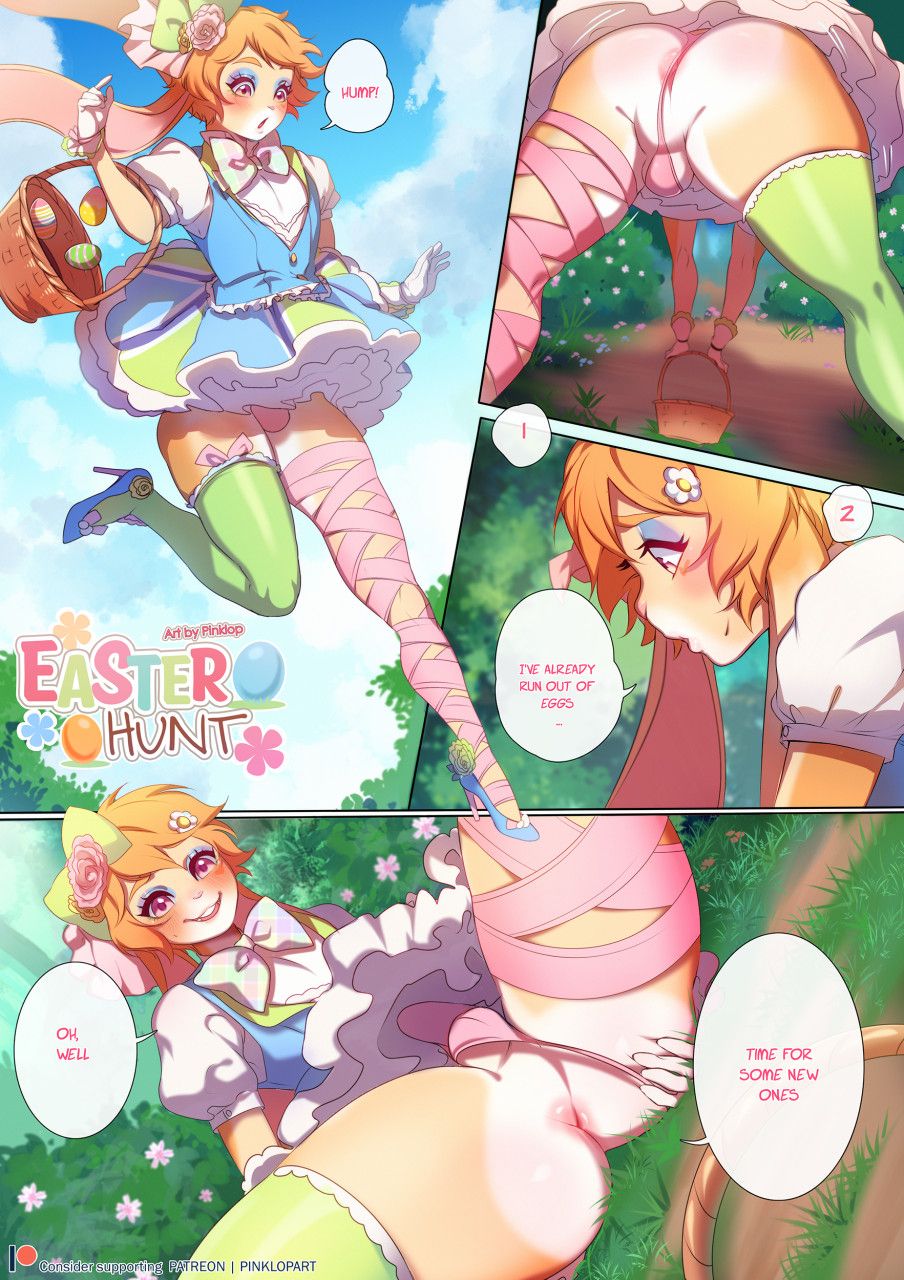 Easter Hunt by Pinklop Hentai english 01
