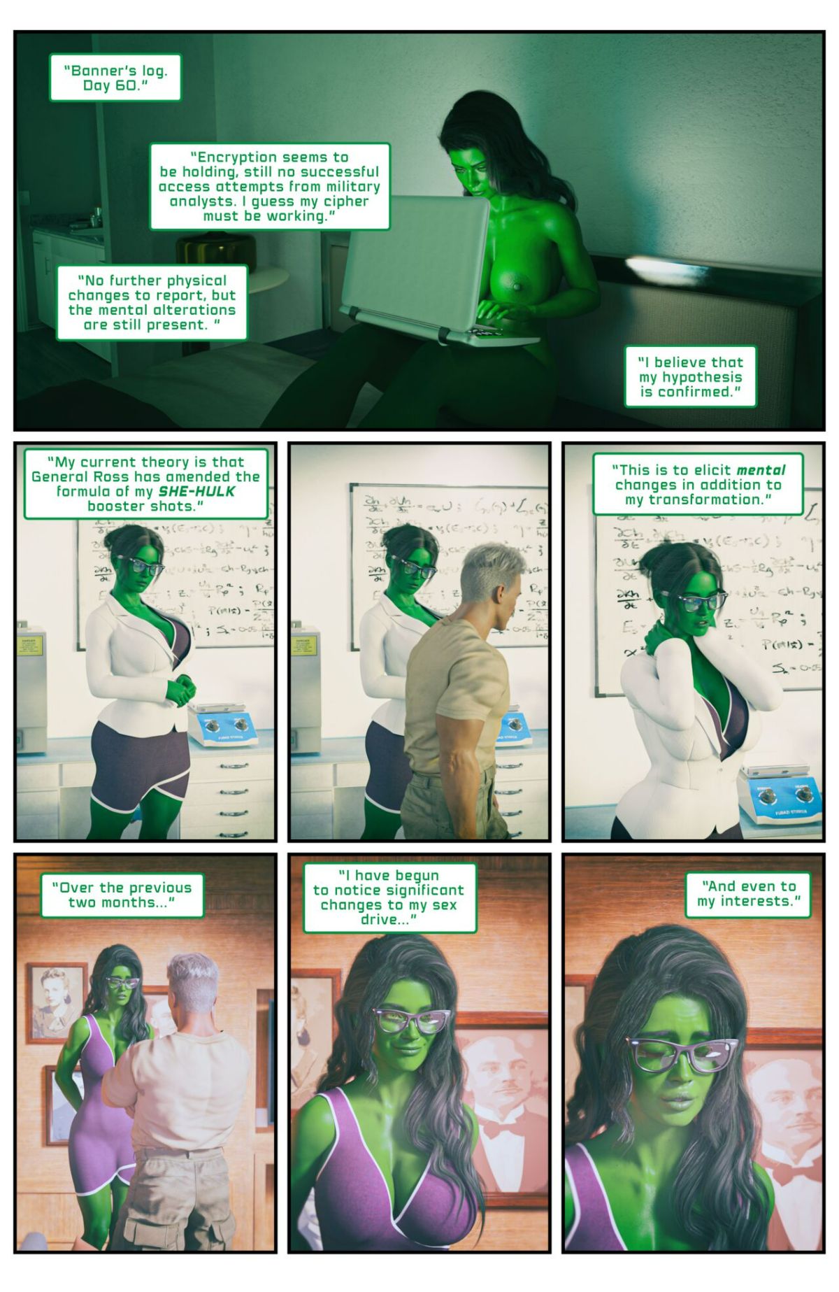 Hulk Bustier Hentai english 21