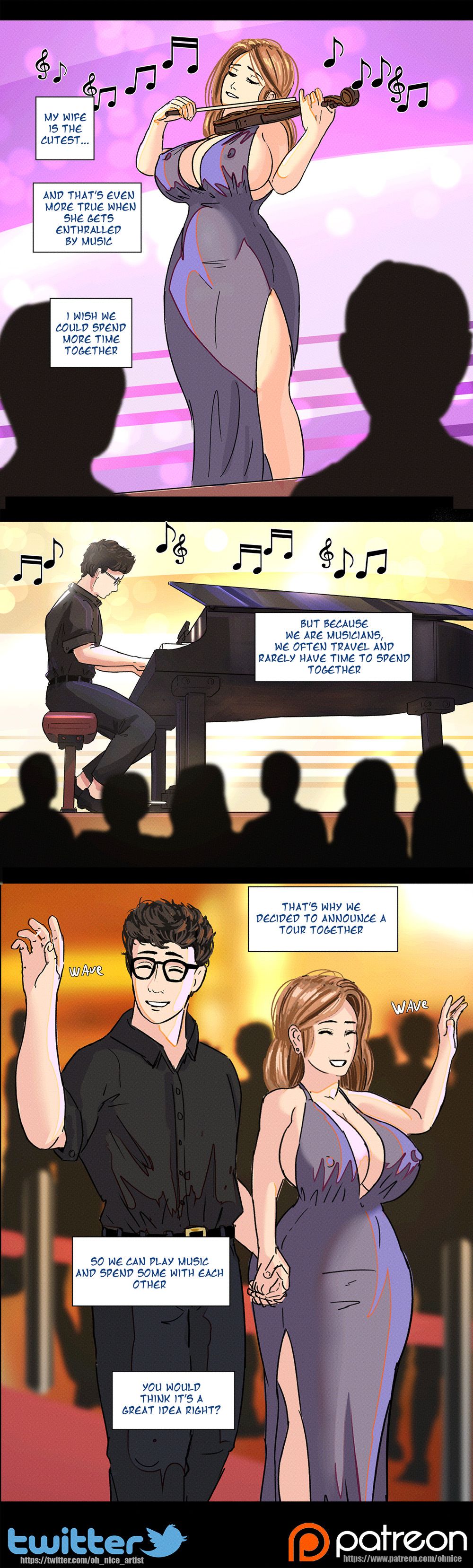 Musicians Troubles OhNice Hentai english 02