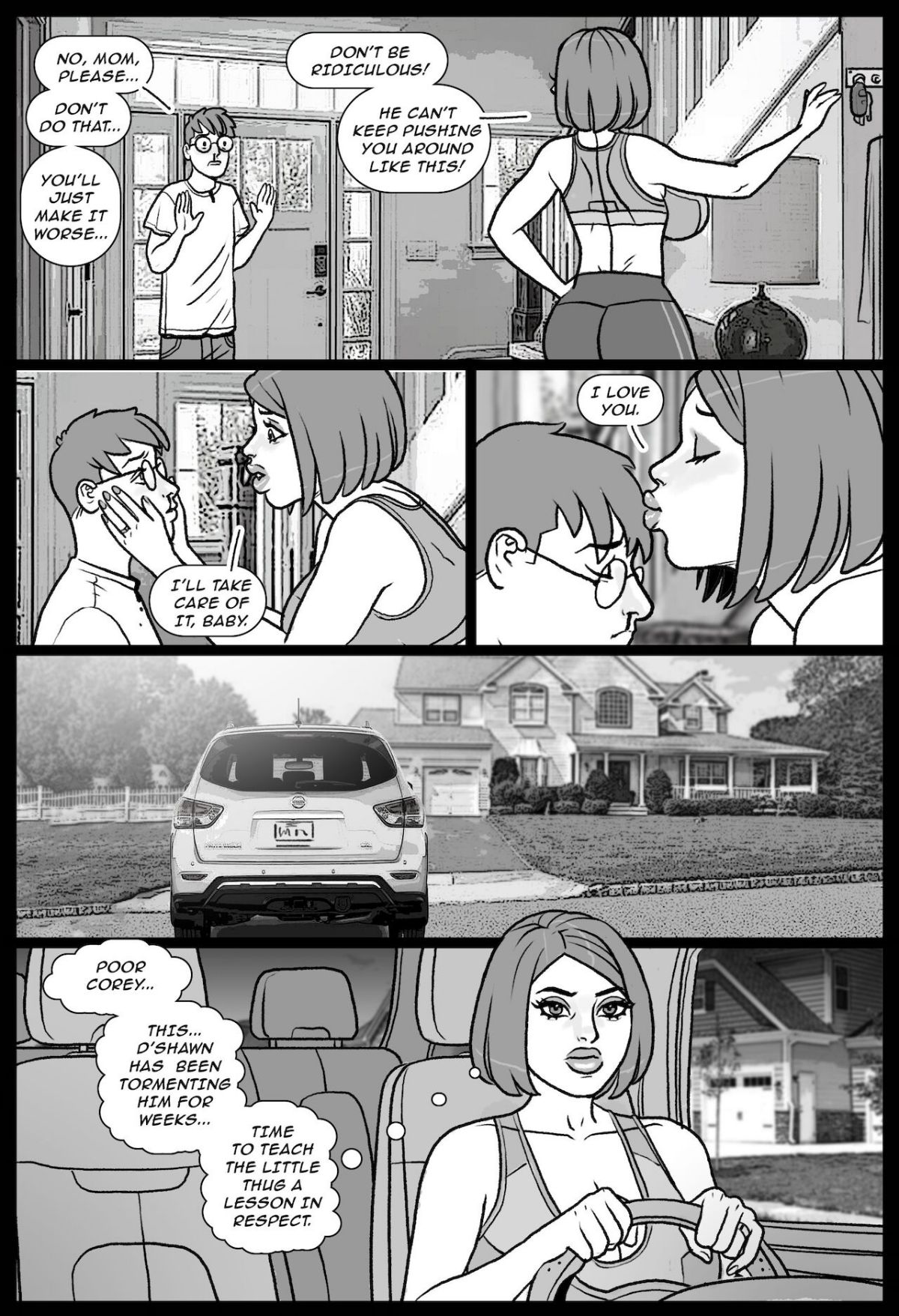 Bang my bully comic