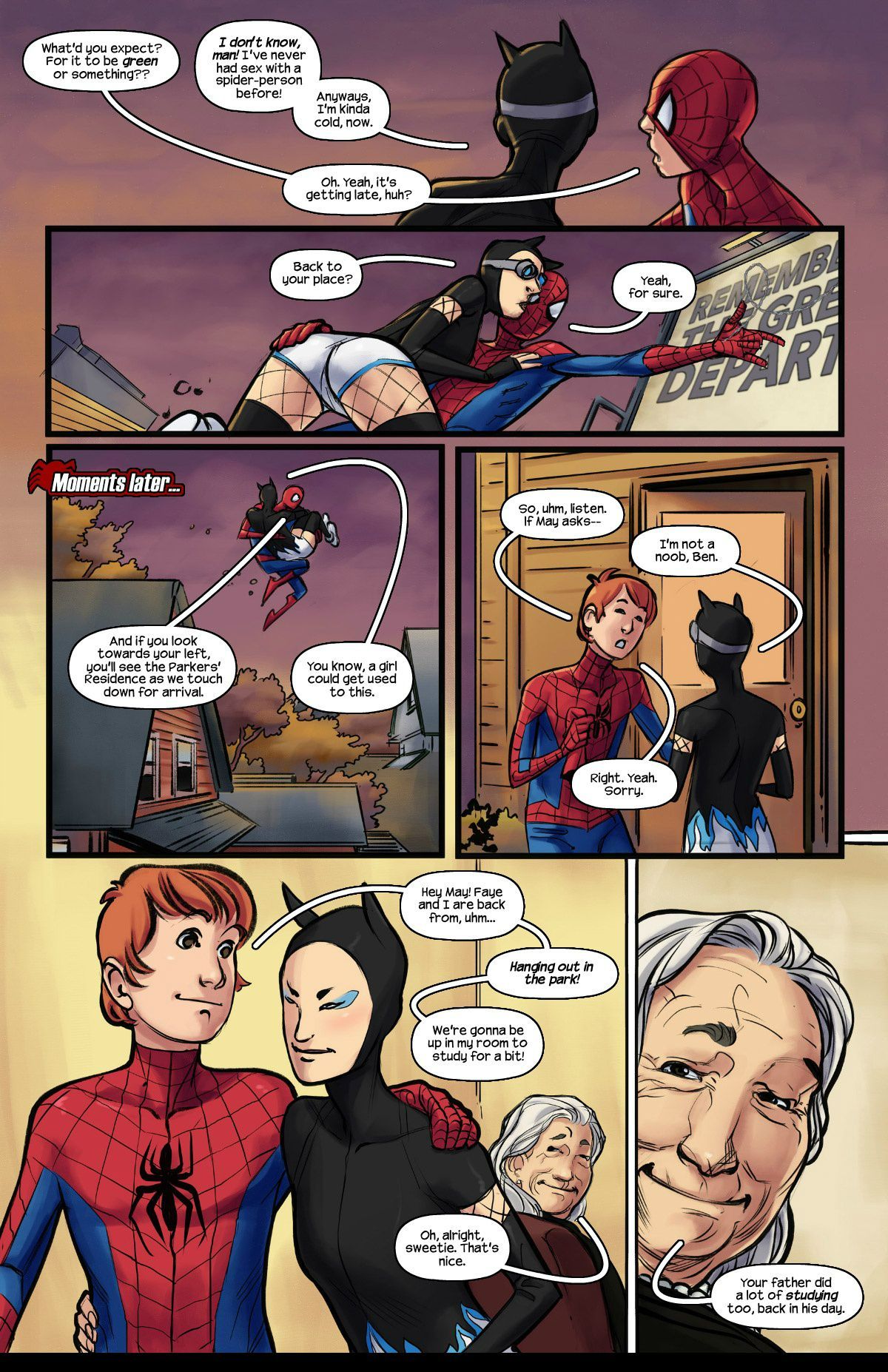Spider Man - Bloodline Hentai english 08