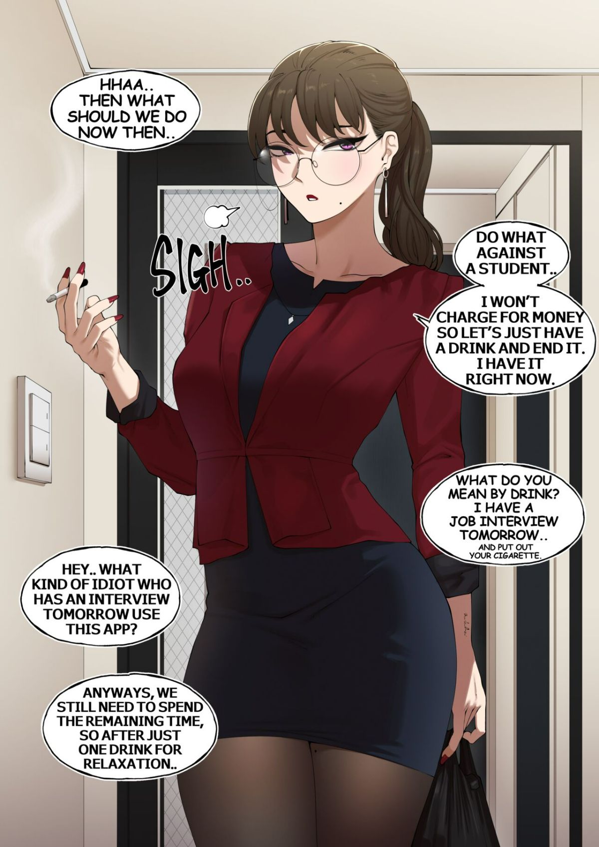 Delivery MILF Hentai english 23