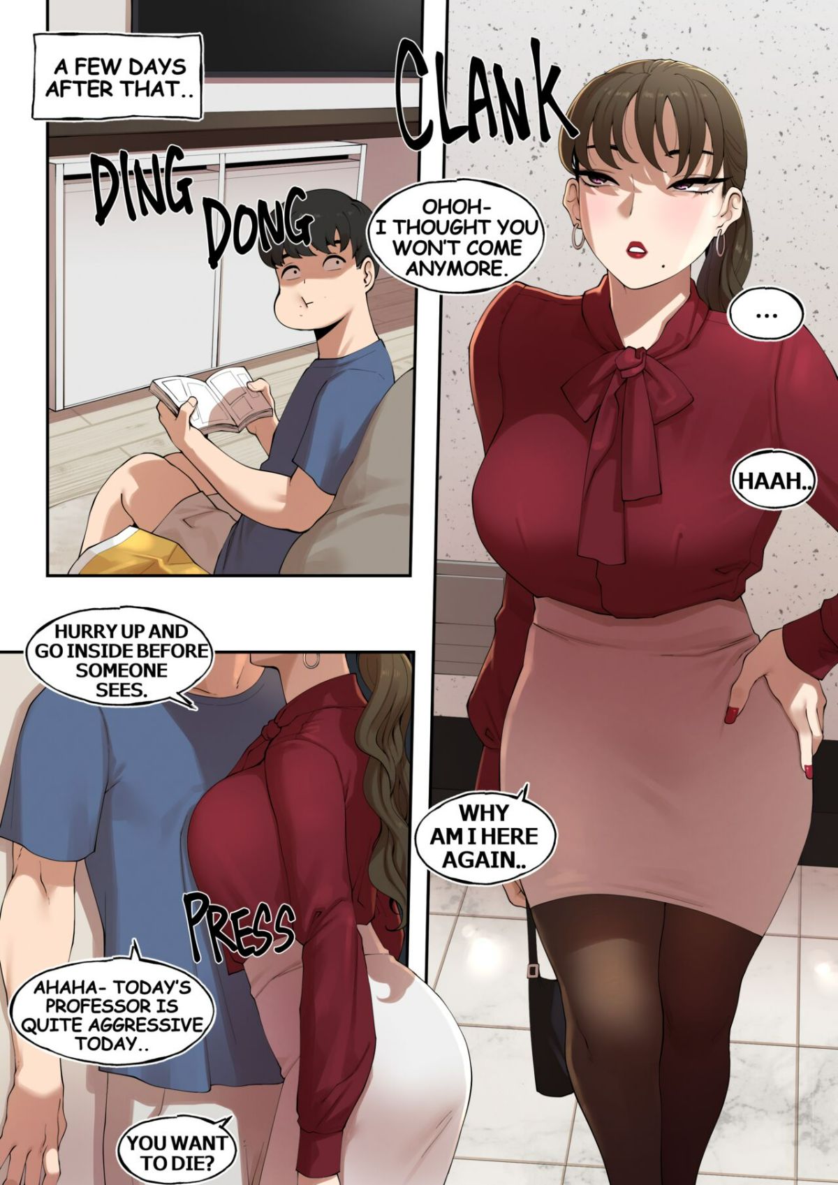 Milf hentai comic