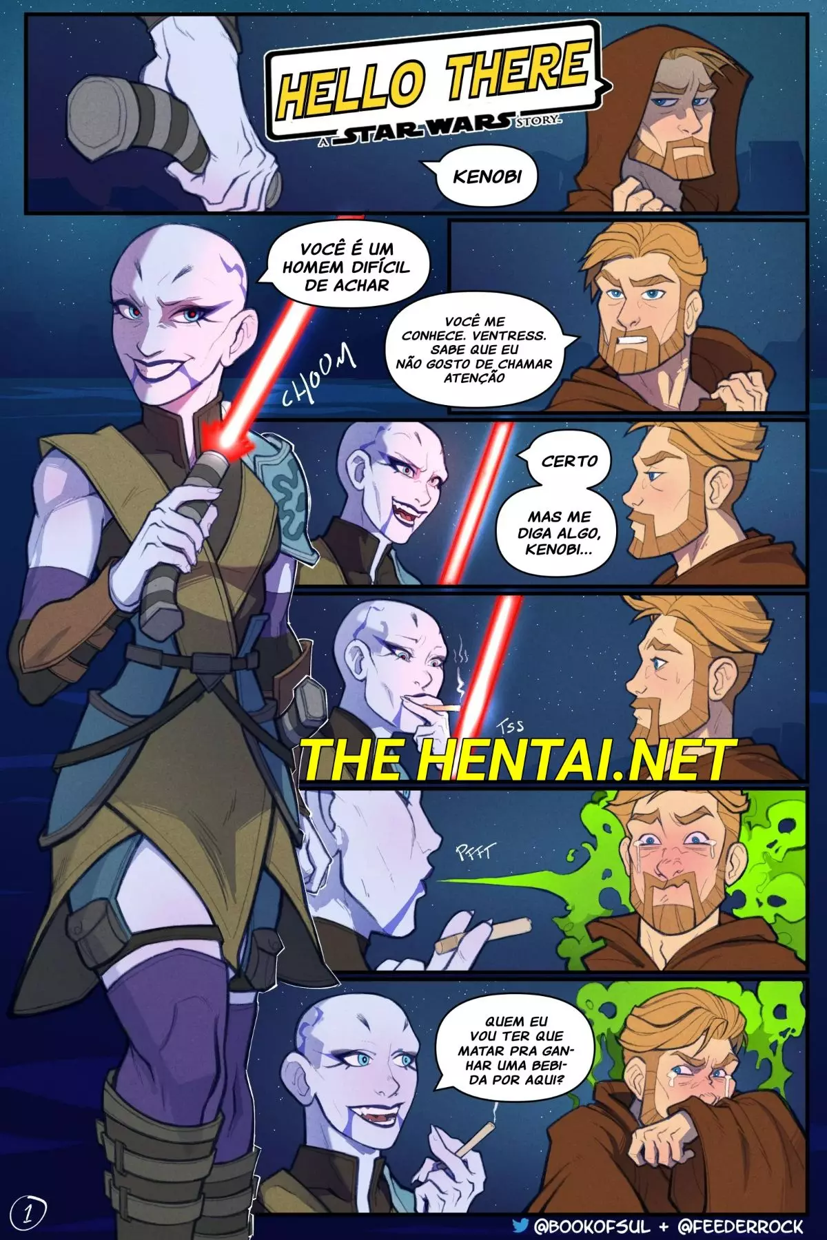 Hello There (Star Wars) [Stendra] - English - Porn Comic