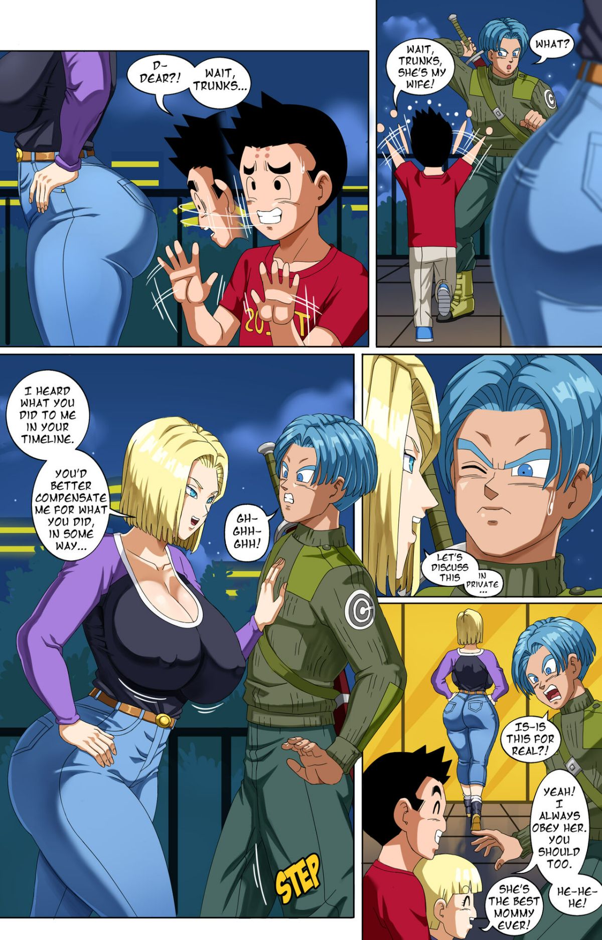 Meeting Android 18 Yet Again Hentai english 03