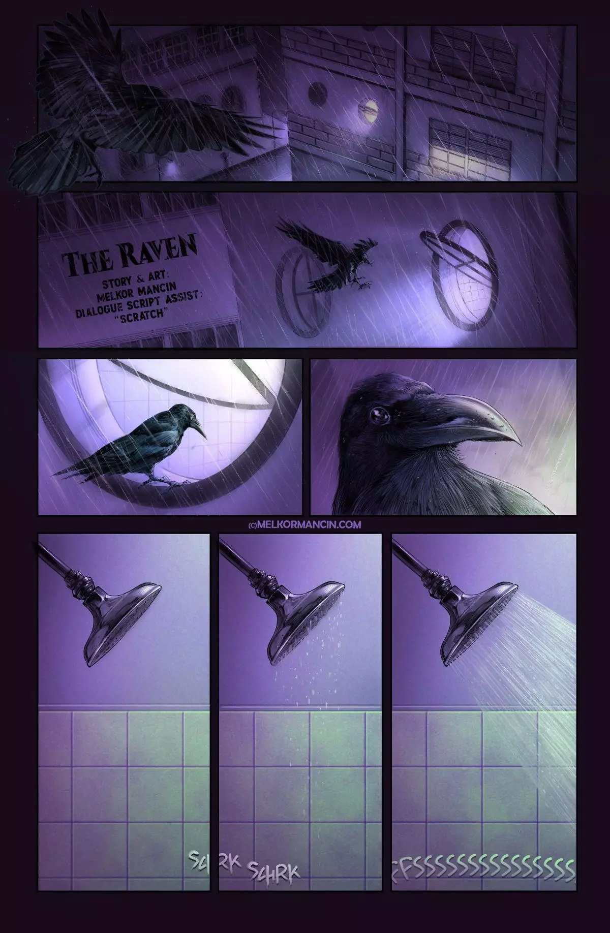 Romulo Melkor Mancin - The Raven - Porn Comics Download