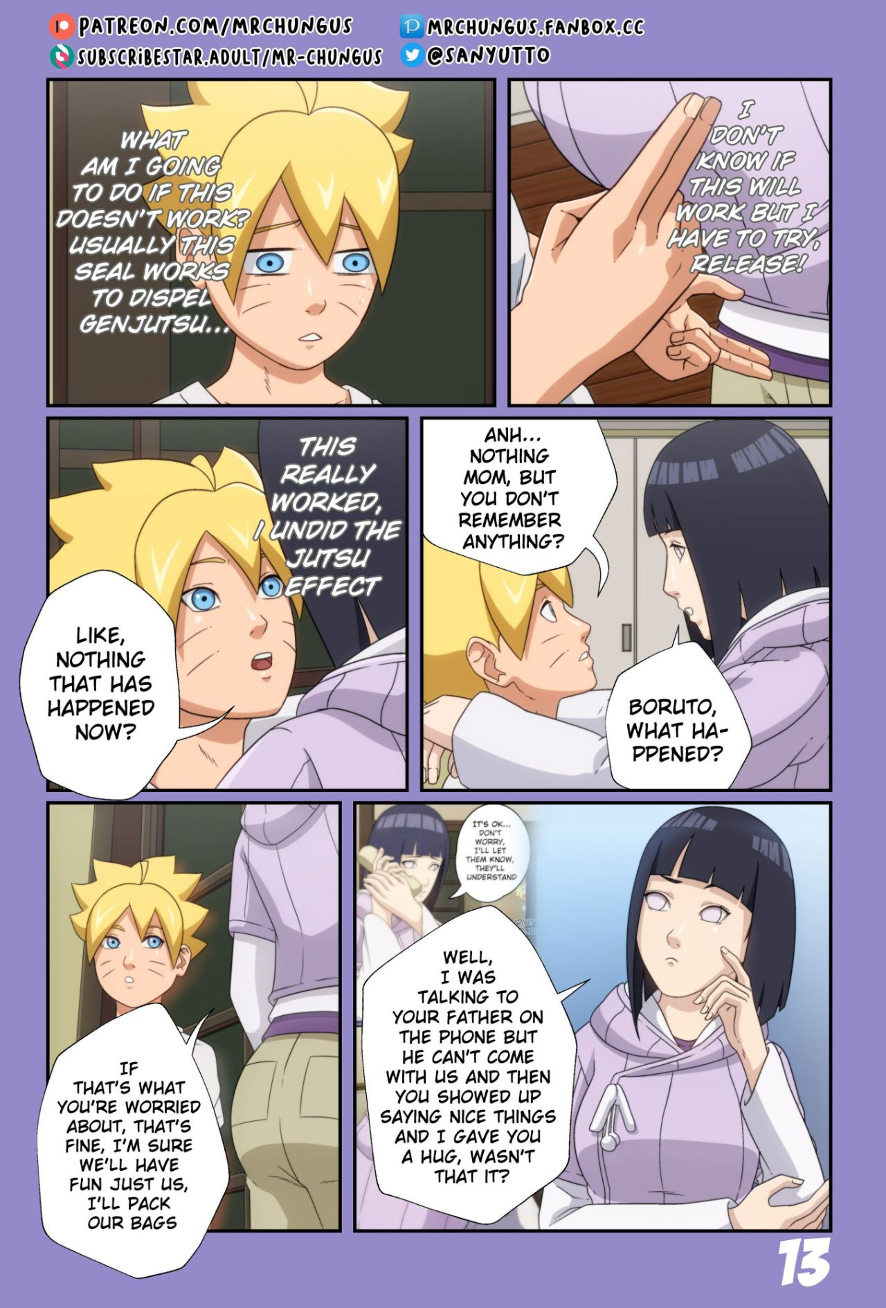 Boruto erotic adventure chapter 2
