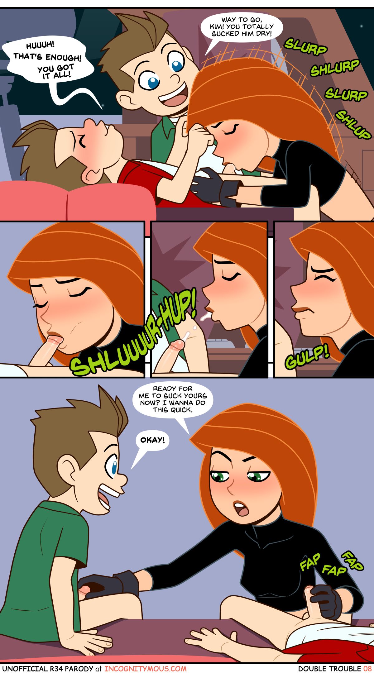 Double trouble (kim possible) incognitymous porn comic - allporncomic