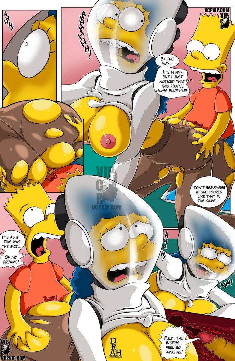 Comics porno de los simpson el regalo