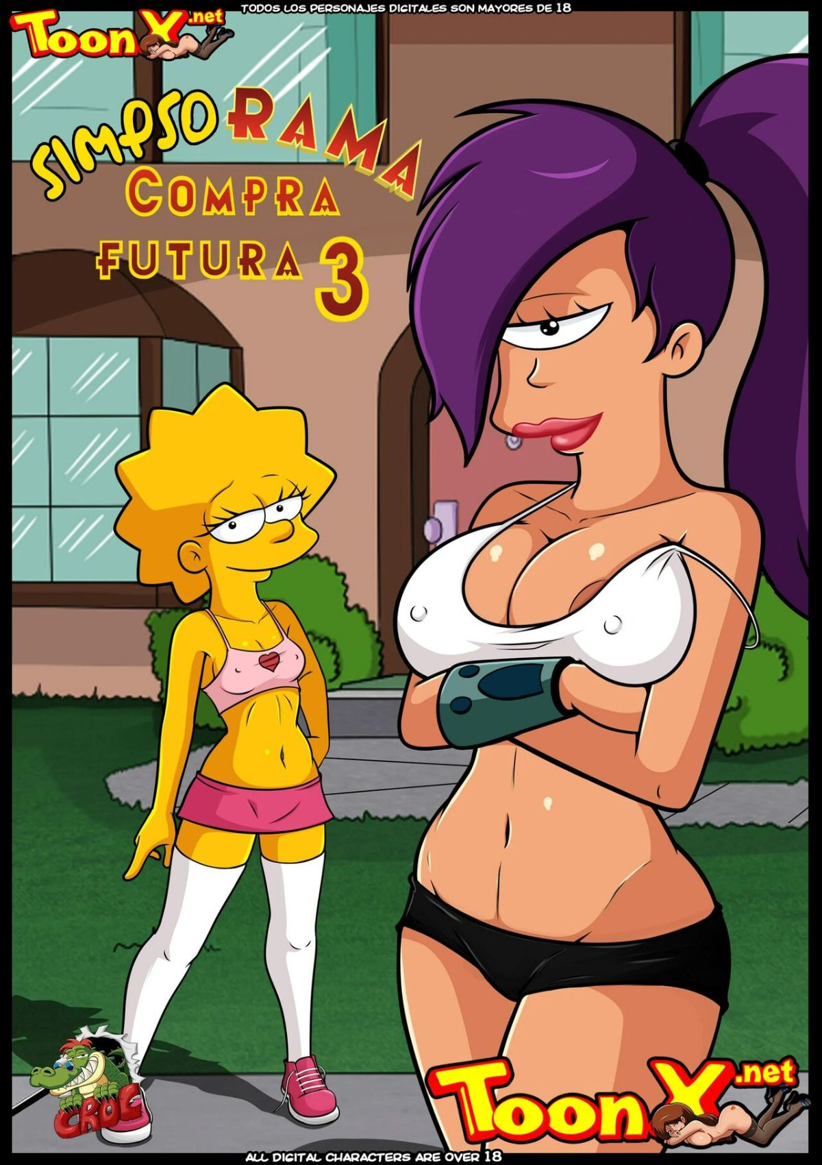 Simpso Rama The Simpsons Futurama Vcp Croc English Porn Comic