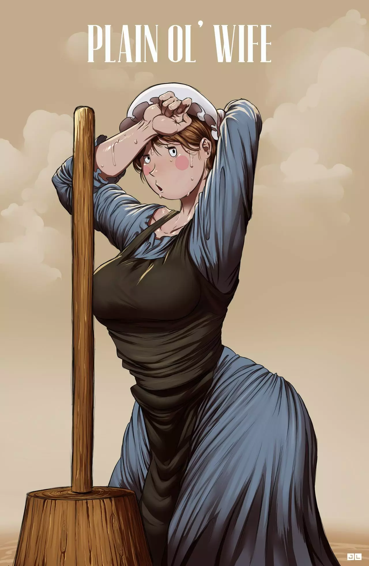 Plain Ol Wife [Jlullaby] - English - Porn Comic