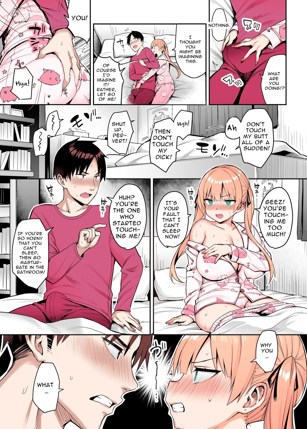 I Cant Handle My Former Bookworm Little Sister Hentai english 34