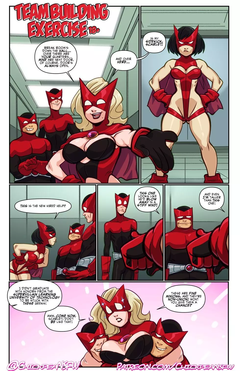 Team Building Exercise [Chickpea] - English - Porn Comic