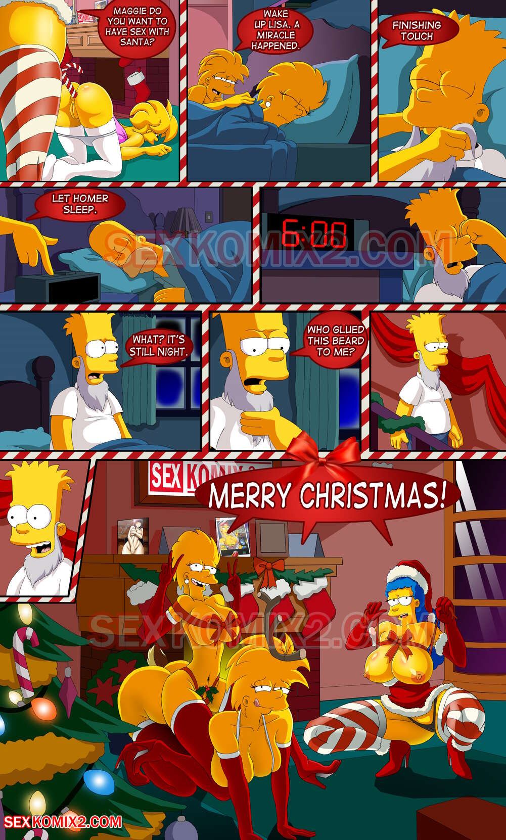 Christmas Miracle (Simpsons) Hentai english 04
