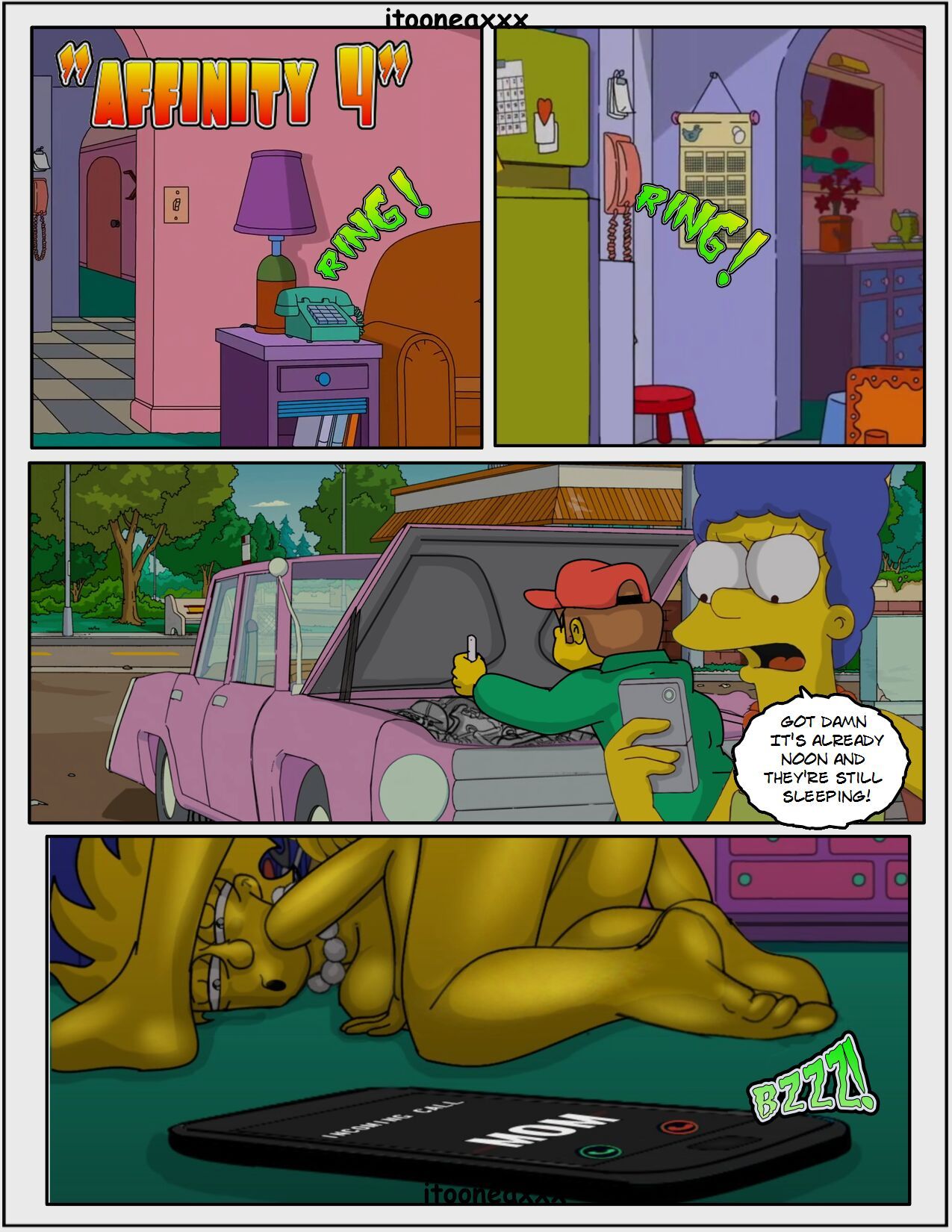 Comic porno de los simpson 4